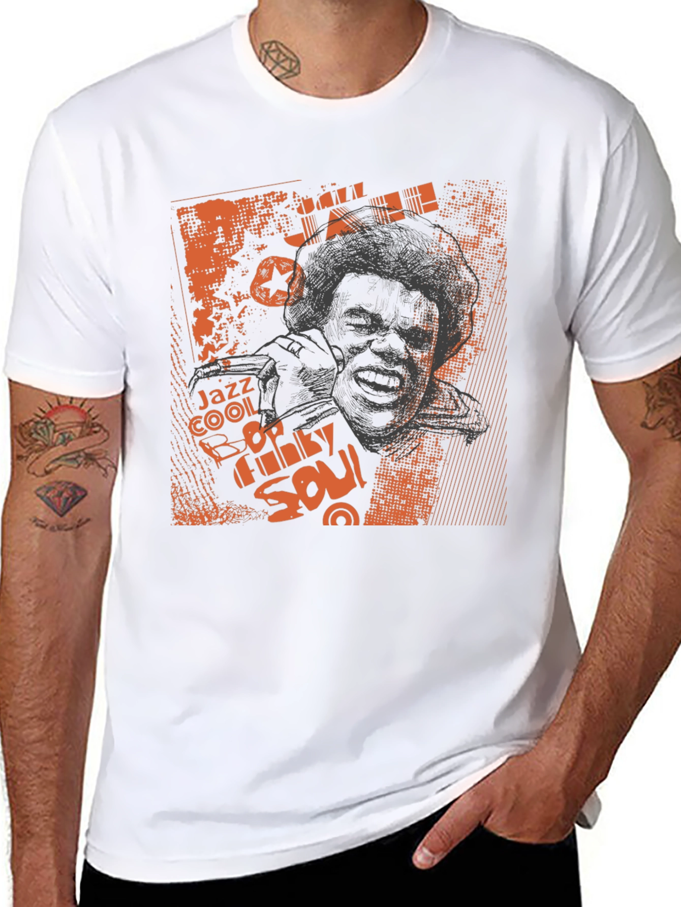 Jazz Cool Funky Soul Graphic T-Shirt