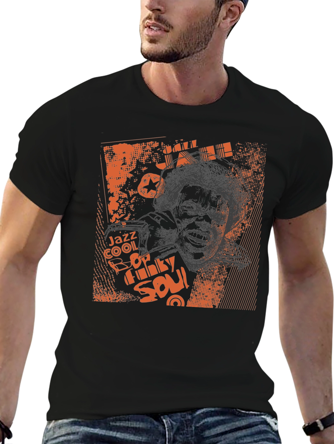 Jazz Cool Funky Soul Graphic T-Shirt