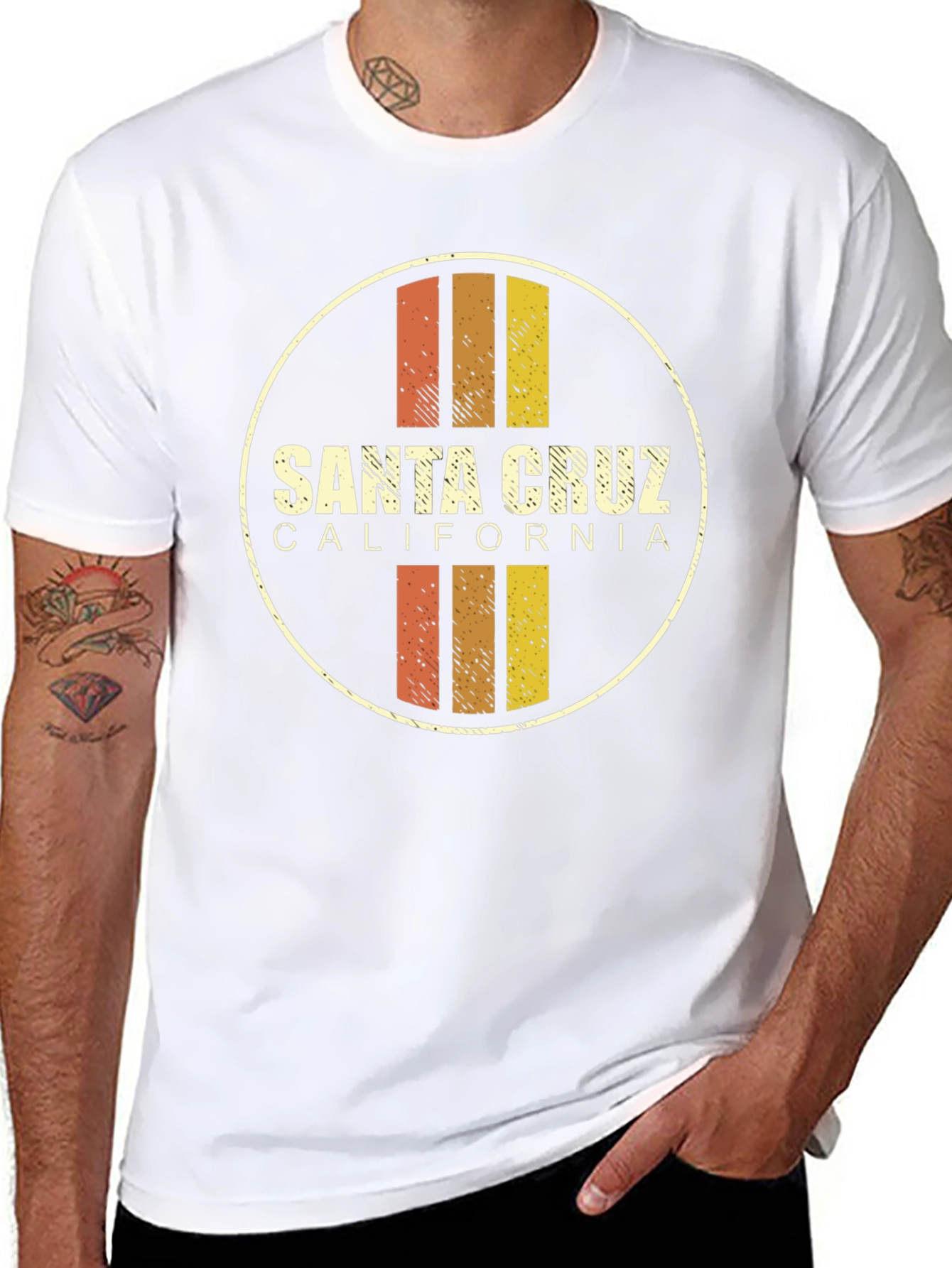 Santa Cruz California Graphic Tee