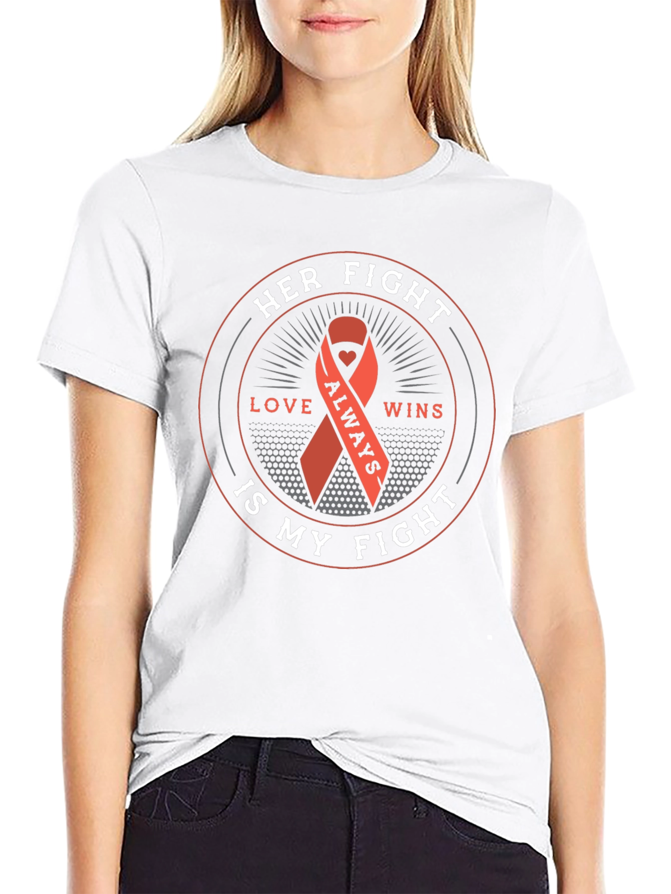 Her Fight is My Fight Awareness T-Shirt