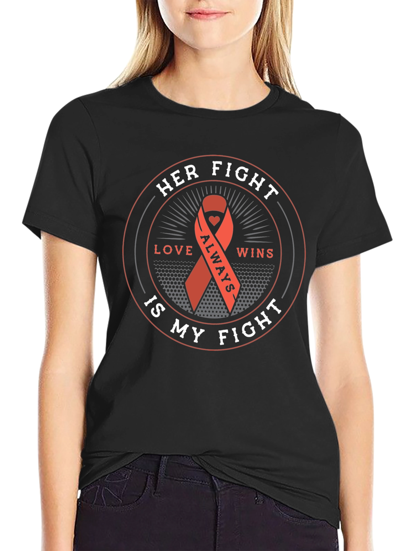 Her Fight is My Fight Awareness T-Shirt