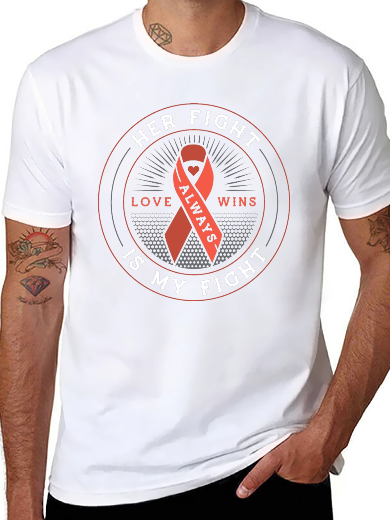 Her Fight is My Fight Awareness T-Shirt