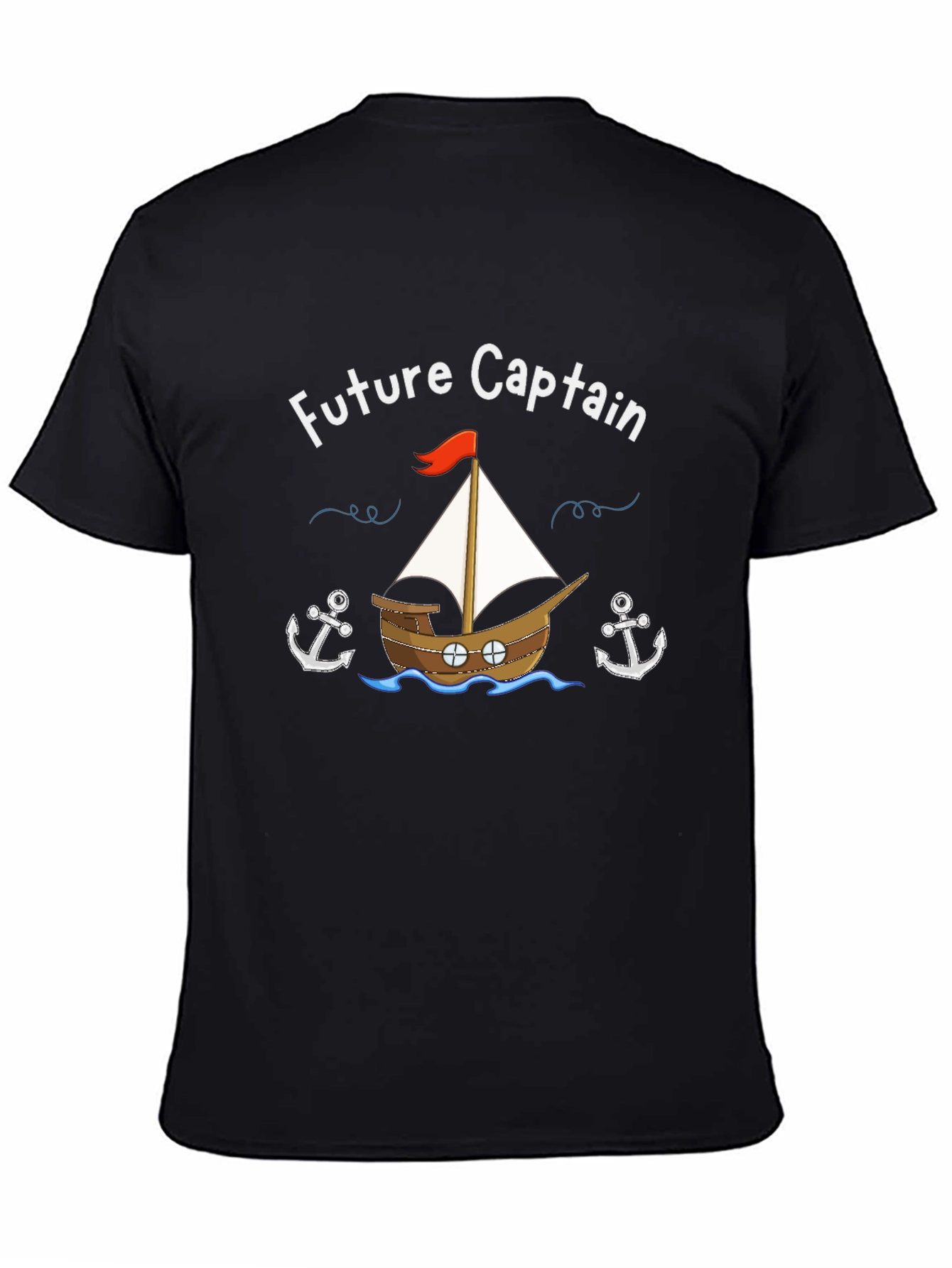 Future Captain T-Shirt: Nautical Adventure Awaits