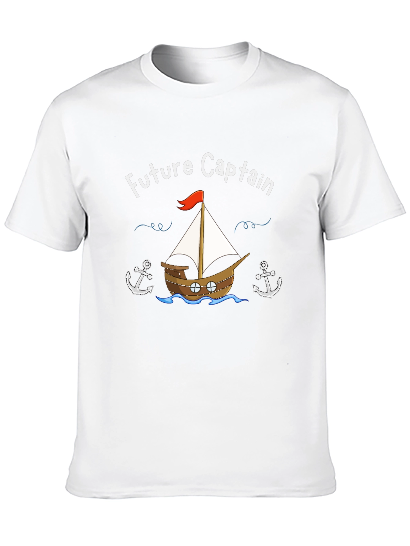 Future Captain T-Shirt: Nautical Adventure Awaits