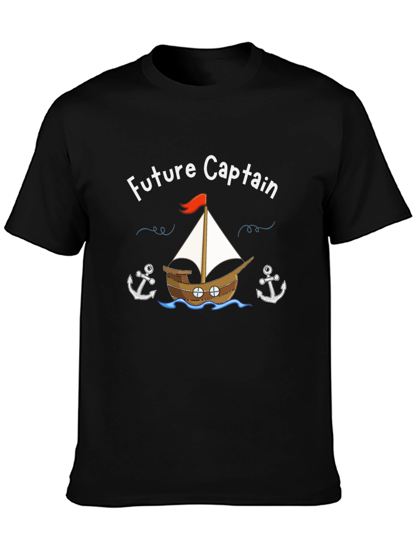 Future Captain T-Shirt: Nautical Adventure Awaits