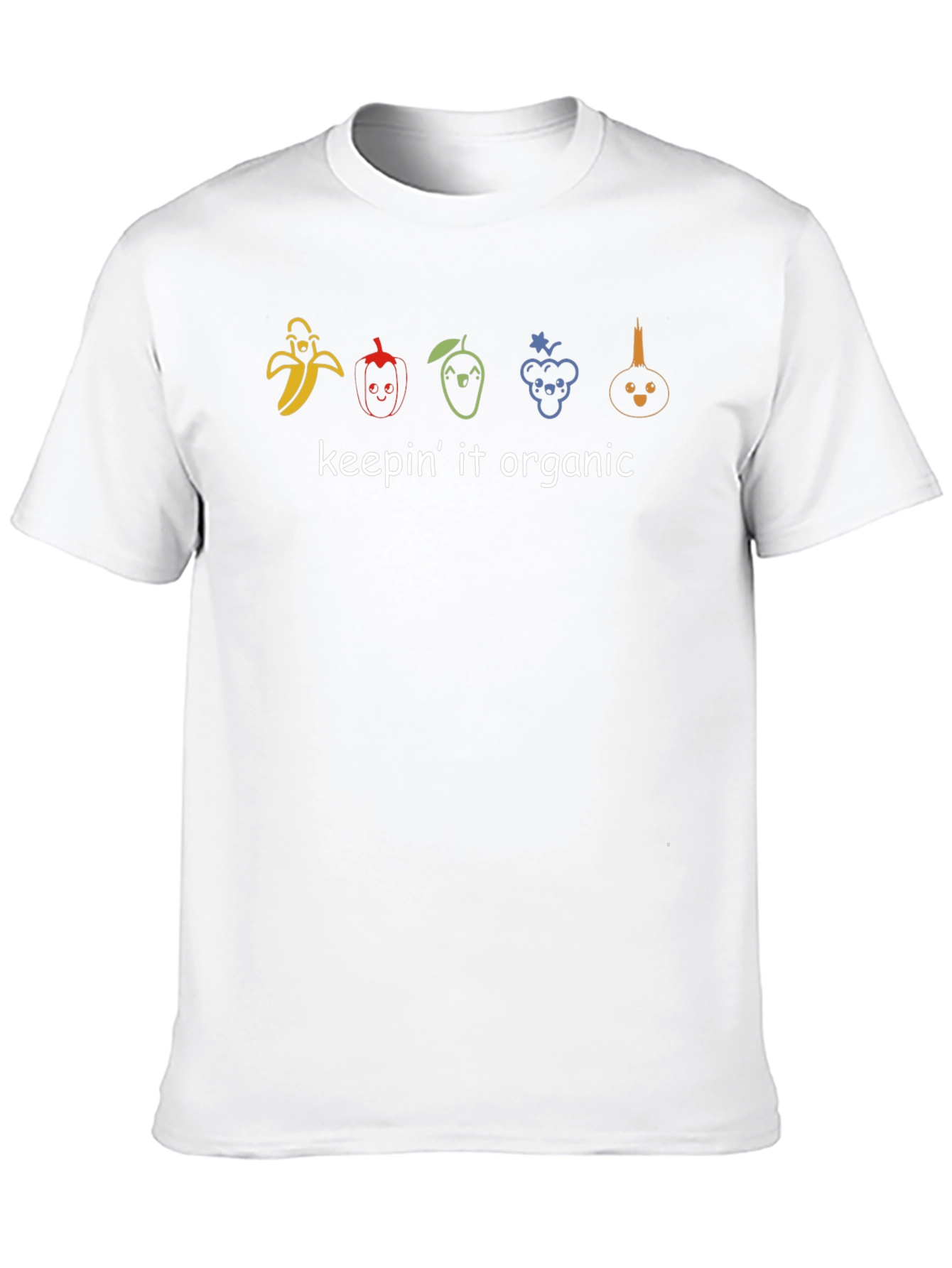Keepin It Organic Graphic T-Shirt - Black