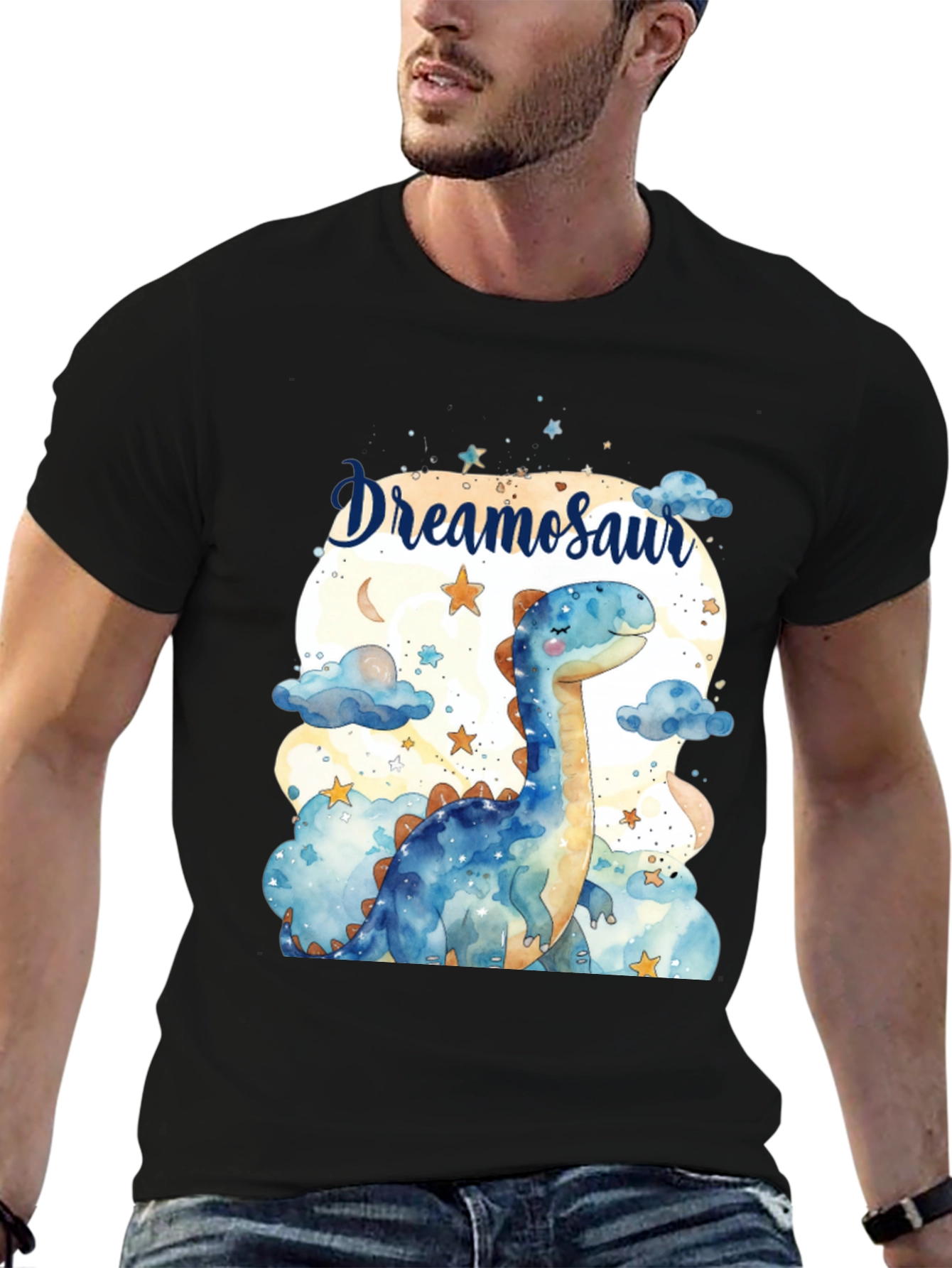 Dreamosaur T-Shirt - Cute Dinosaur Tee