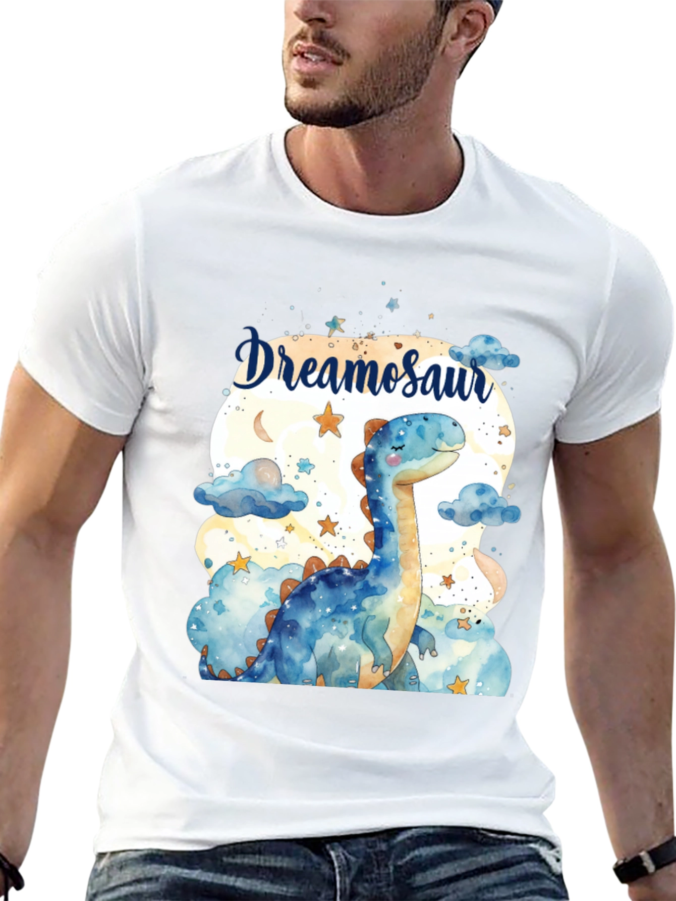 Dreamosaur T-Shirt - Cute Dinosaur Tee