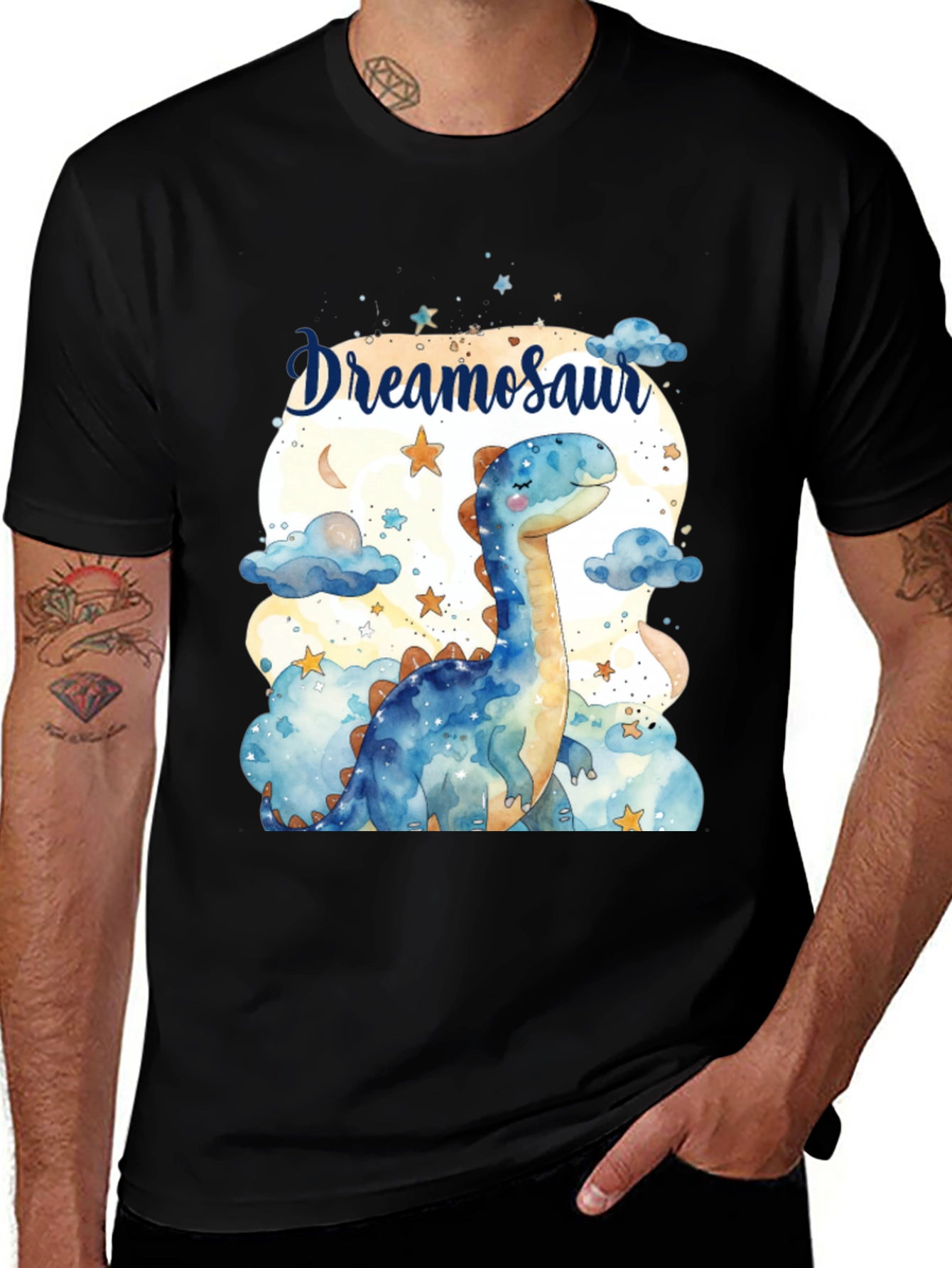 Dreamosaur T-Shirt - Cute Dinosaur Tee