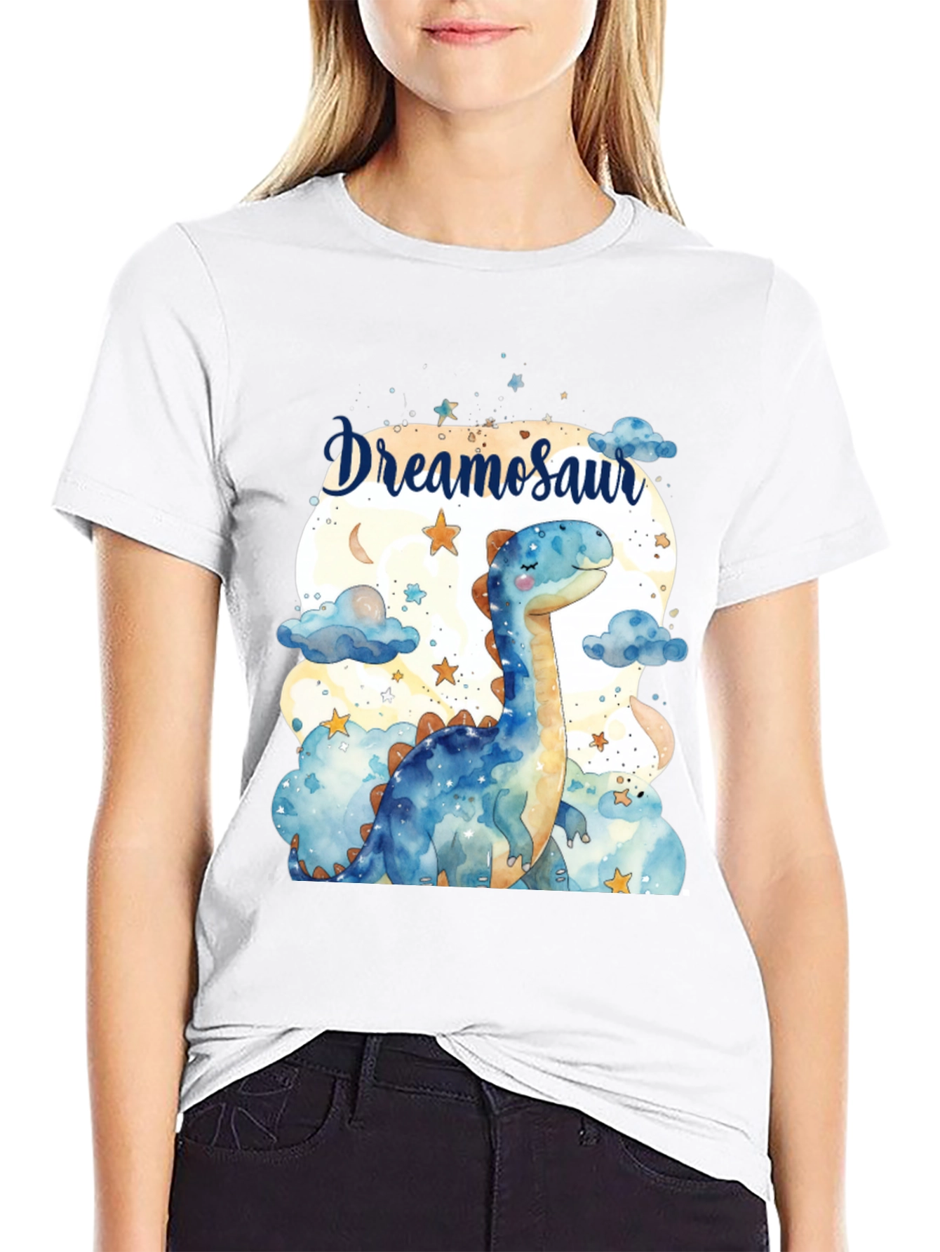 Dreamosaur T-Shirt - Cute Dinosaur Tee