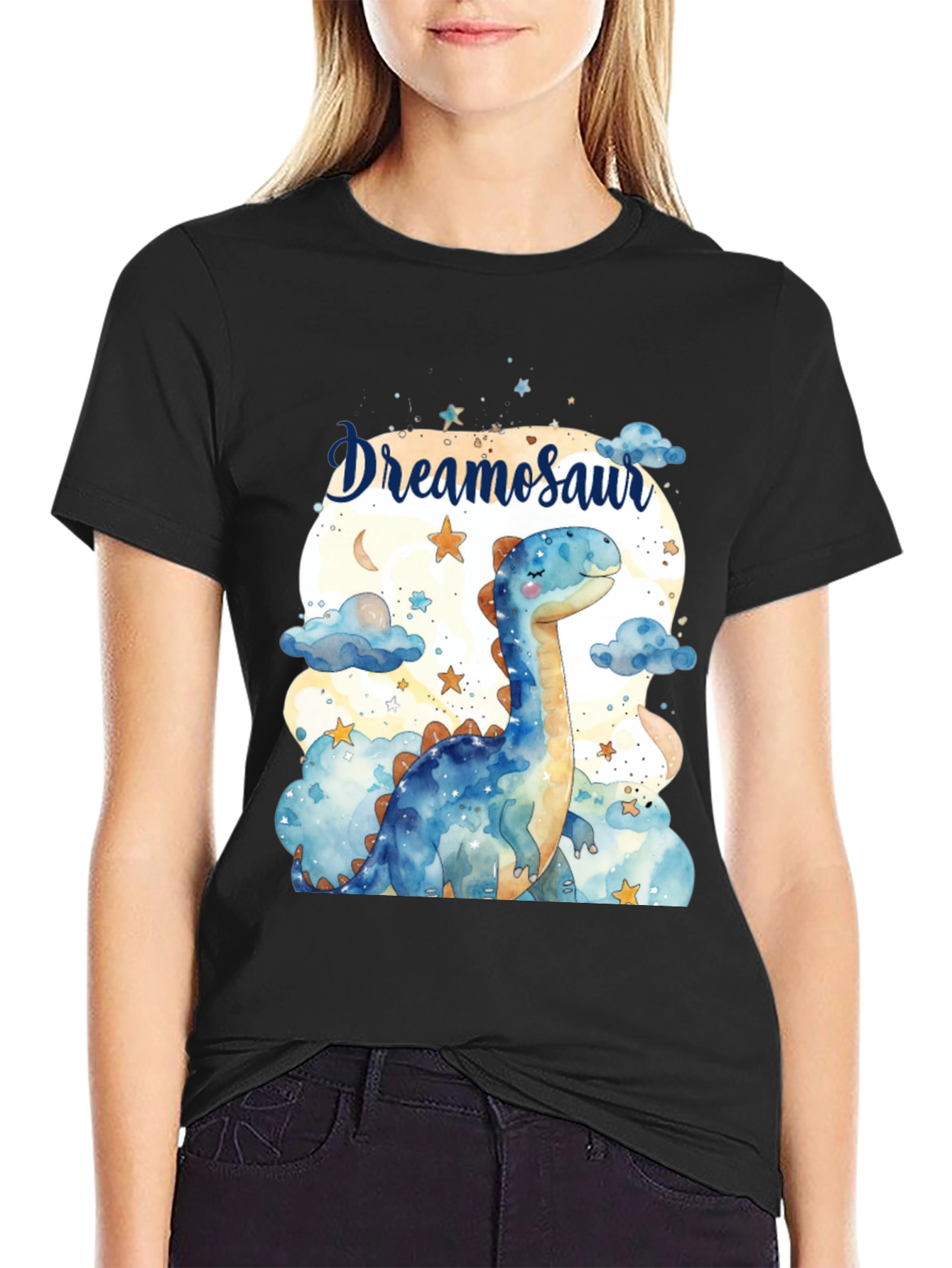 Dreamosaur T-Shirt - Cute Dinosaur Tee