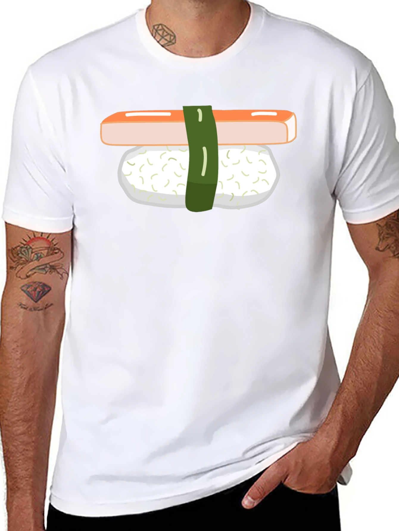 Sushi Graphic Tee - Foodie T-Shirt
