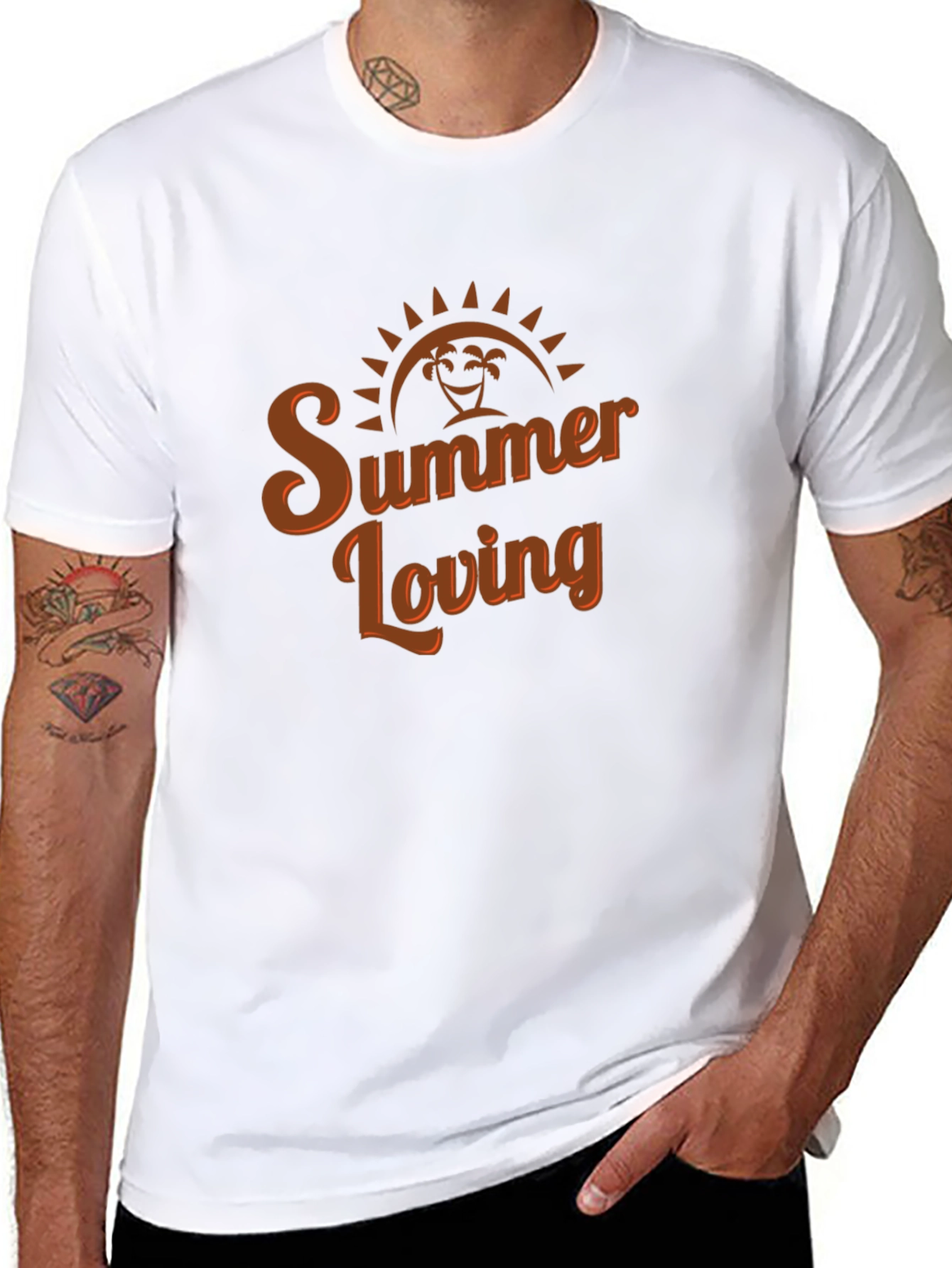 Summer Loving Graphic T-Shirt - Casual Style