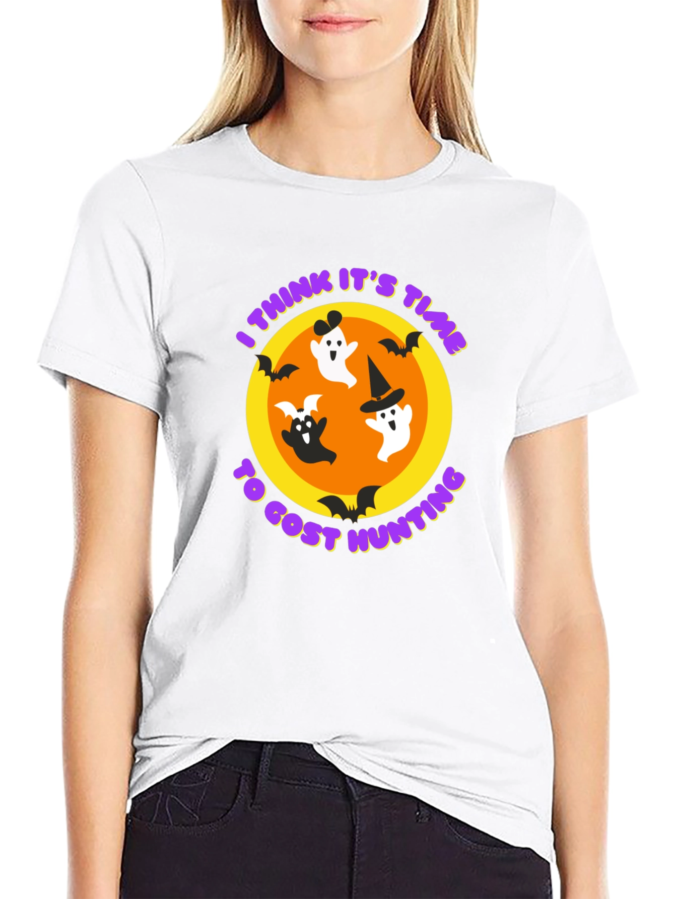 Ghost Hunting Halloween T-Shirt