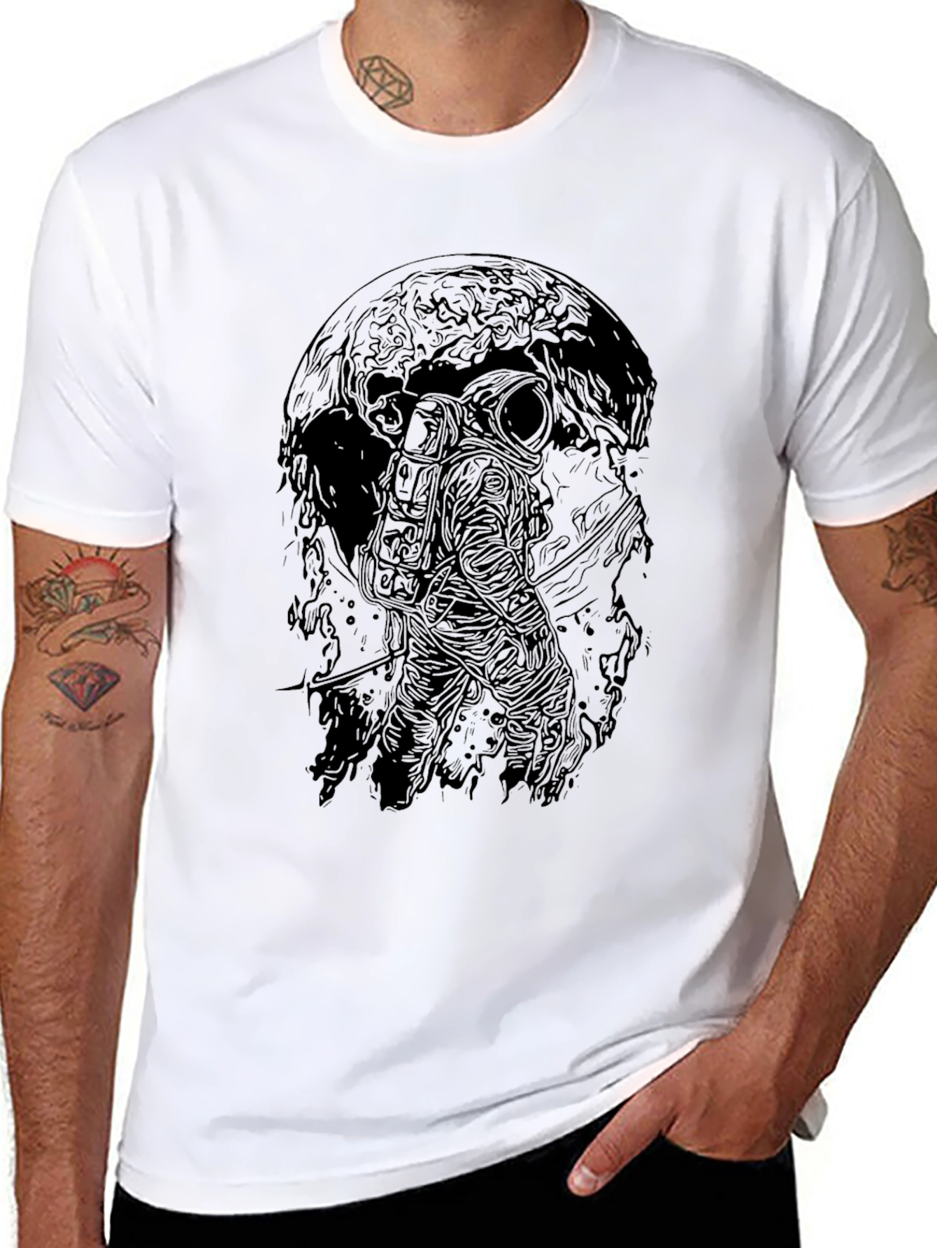 Astronaut Space T-Shirt