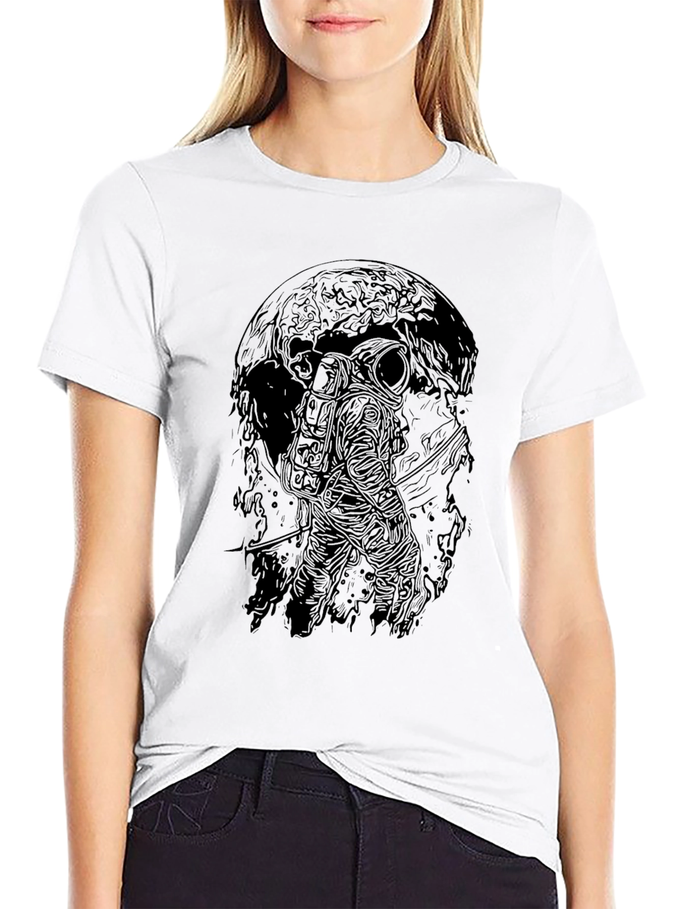 Astronaut Space T-Shirt