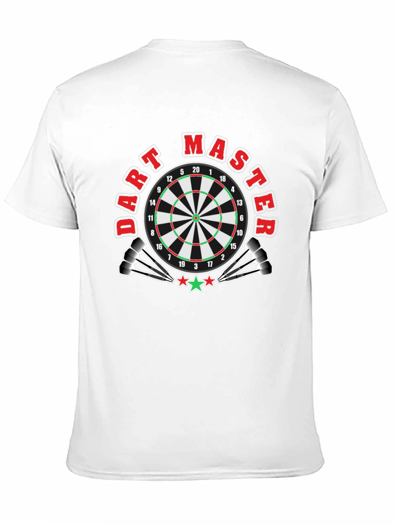 Dart Master T-Shirt - Dartboard Graphic Tee