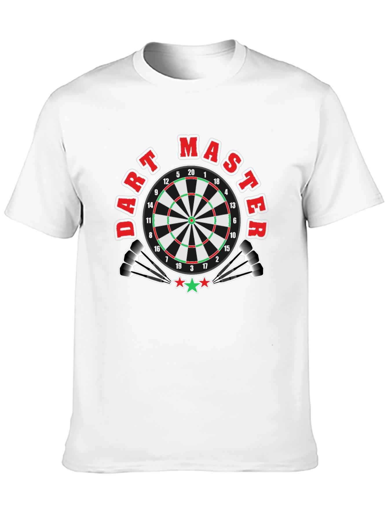 Dart Master T-Shirt - Dartboard Graphic Tee
