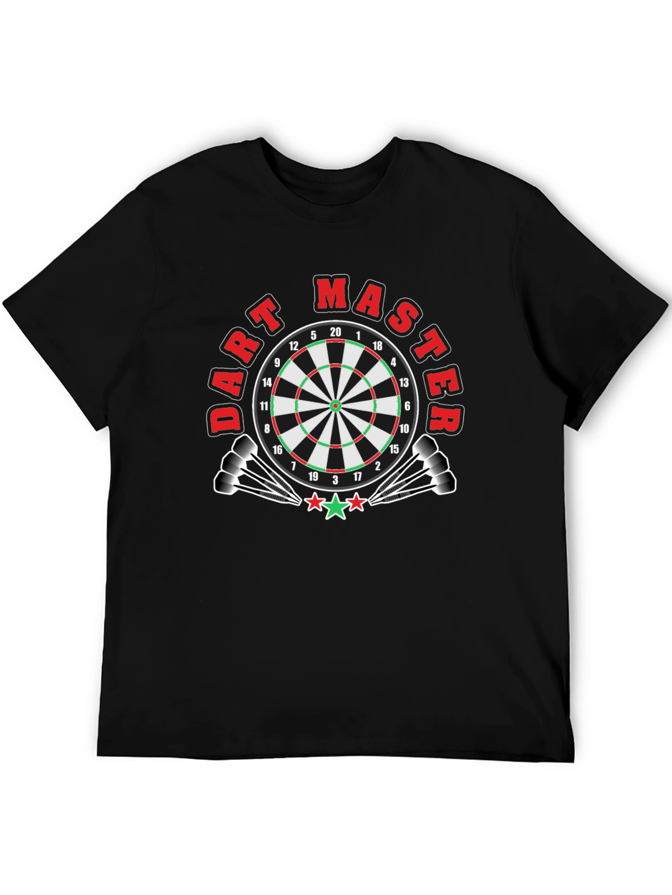 Dart Master T-Shirt - Dartboard Graphic Tee