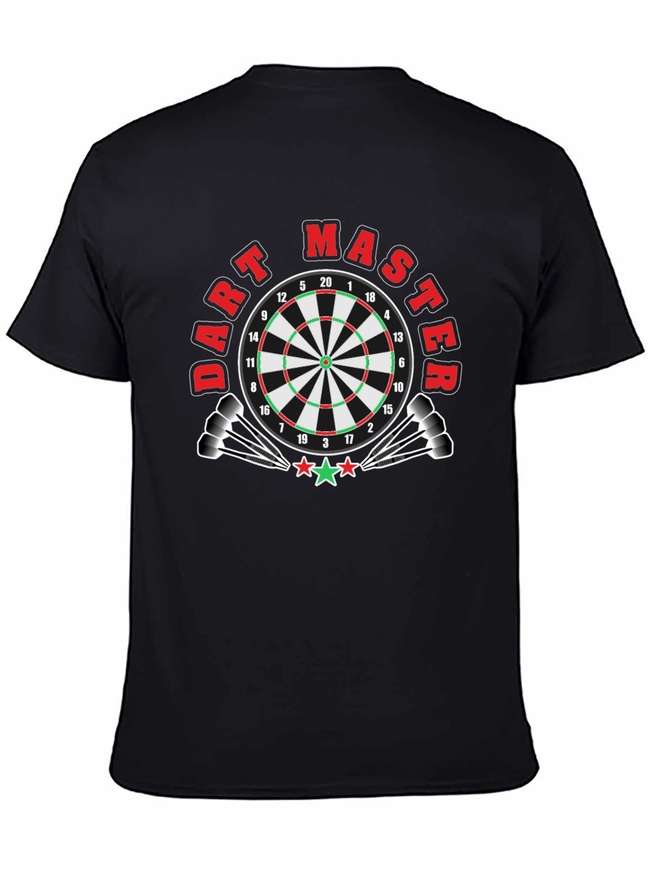 Dart Master T-Shirt - Dartboard Graphic Tee