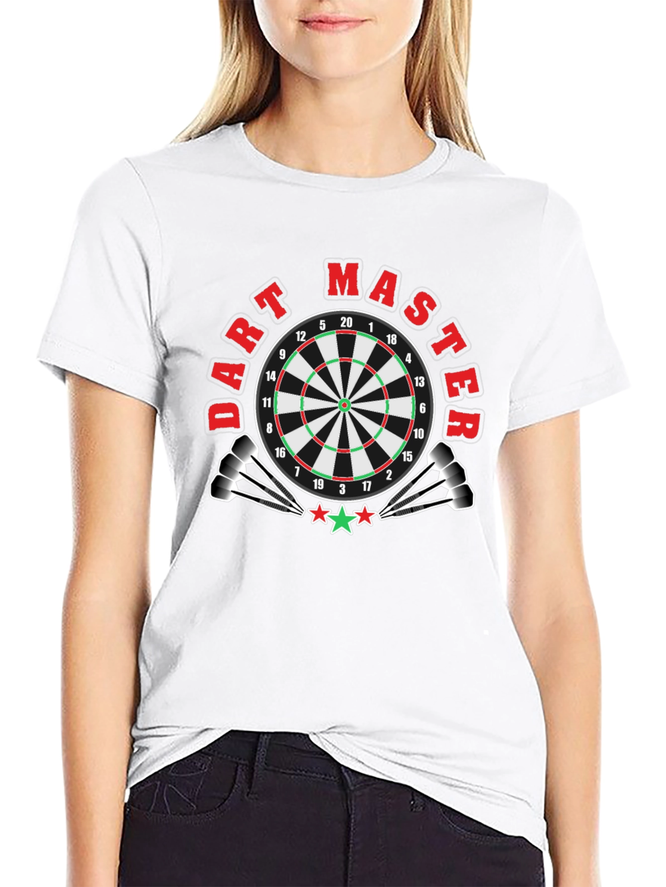 Dart Master T-Shirt - Dartboard Graphic Tee