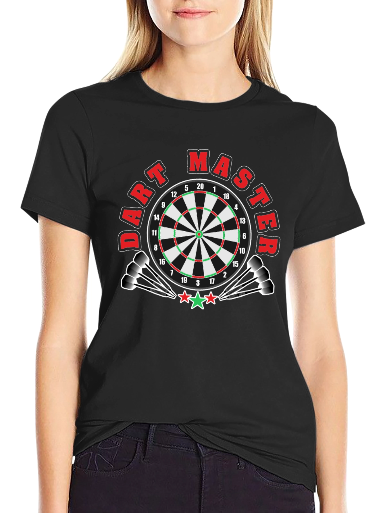 Dart Master T-Shirt - Dartboard Graphic Tee