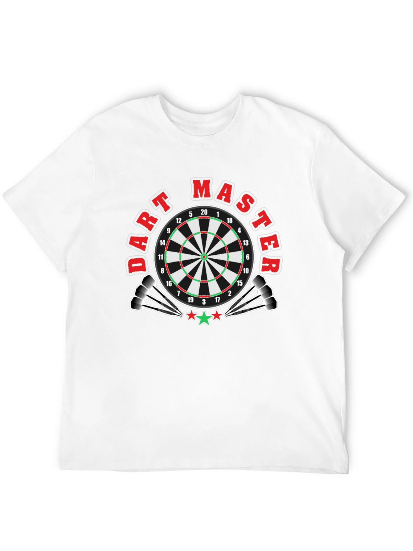 Dart Master T-Shirt - Dartboard Graphic Tee