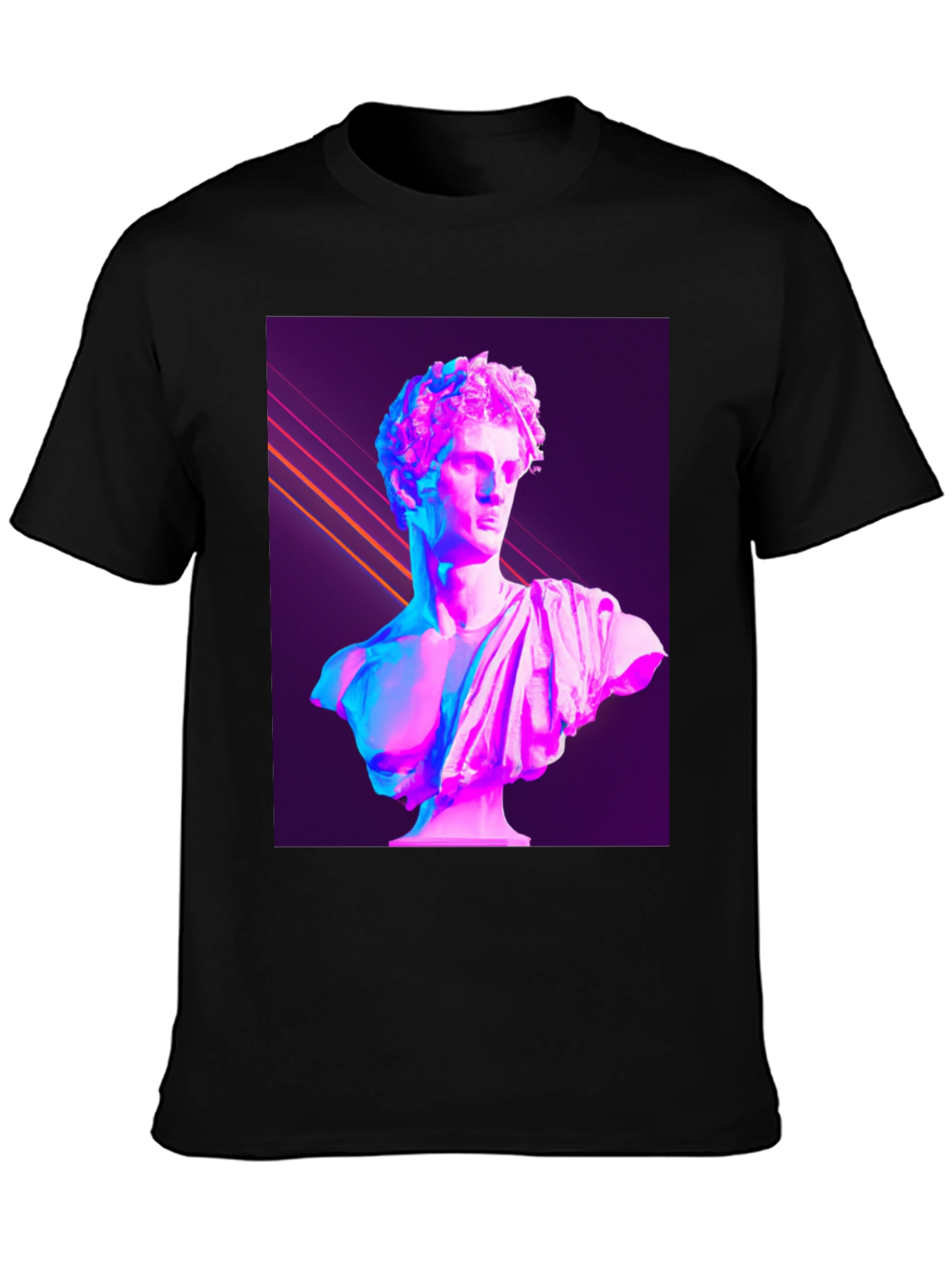 Vaporwave Bust T-Shirt - Aesthetic Statue Tee