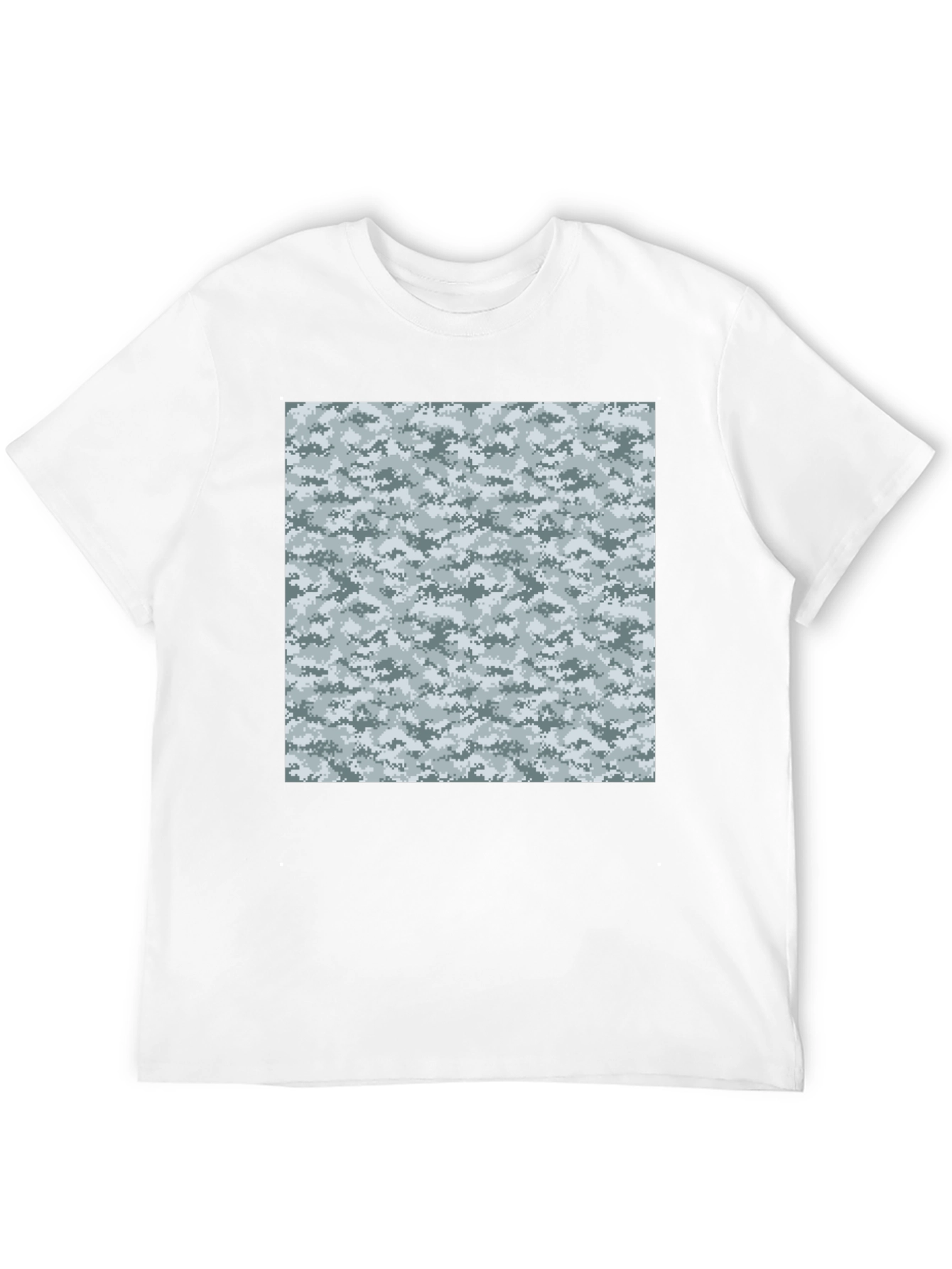 Urban Camo Graphic Tee - Black