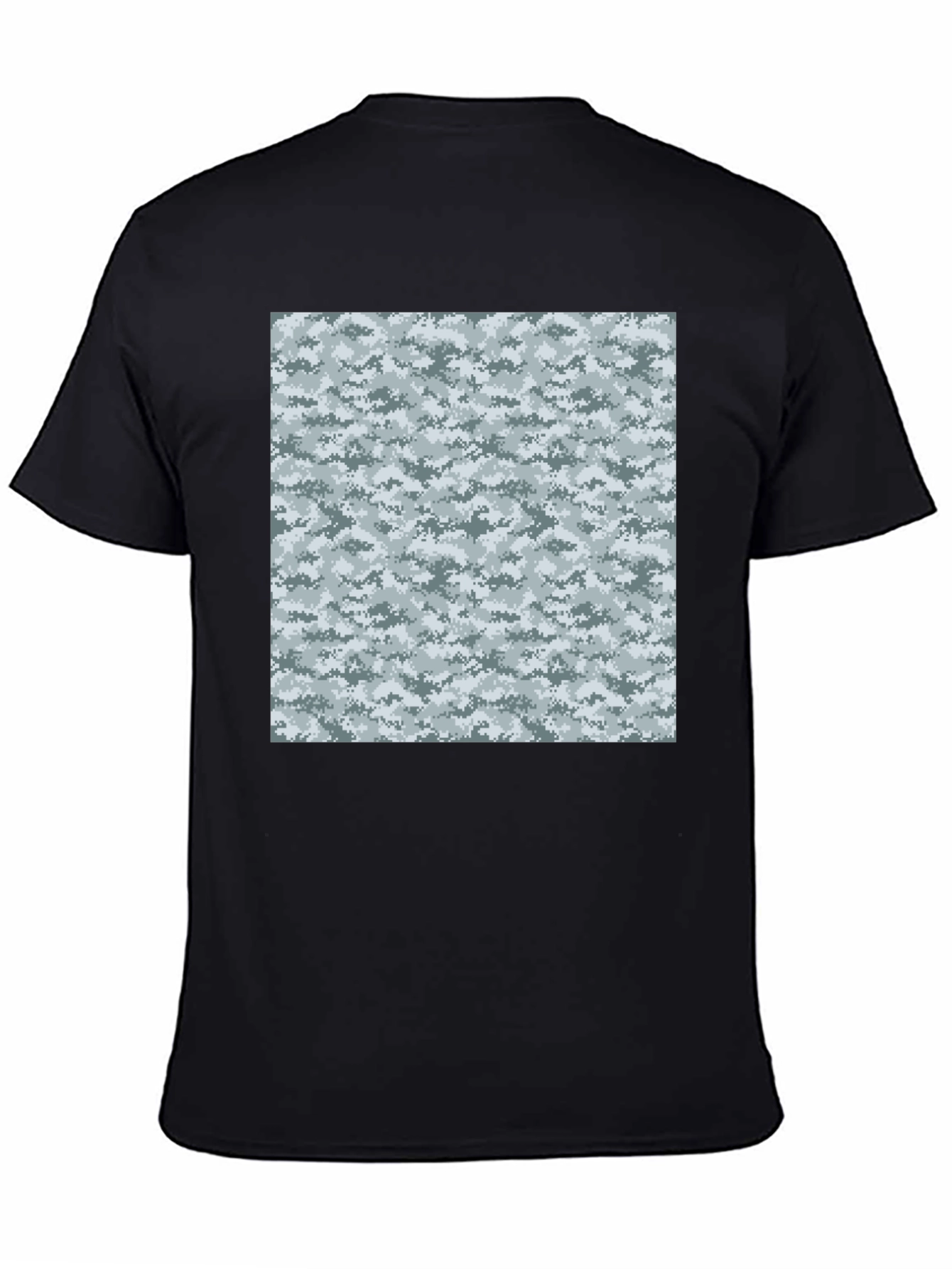 Urban Camo Graphic Tee - Black
