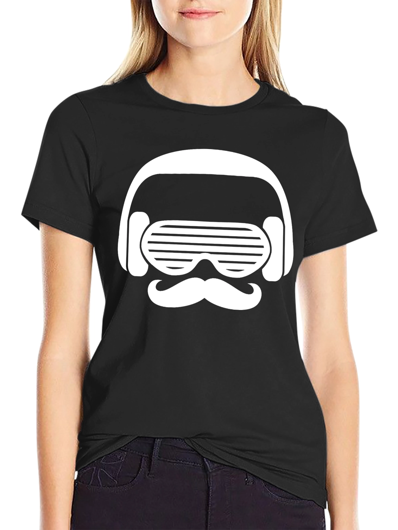 Retro Gamer Tee - Black Crew Neck T-Shirt