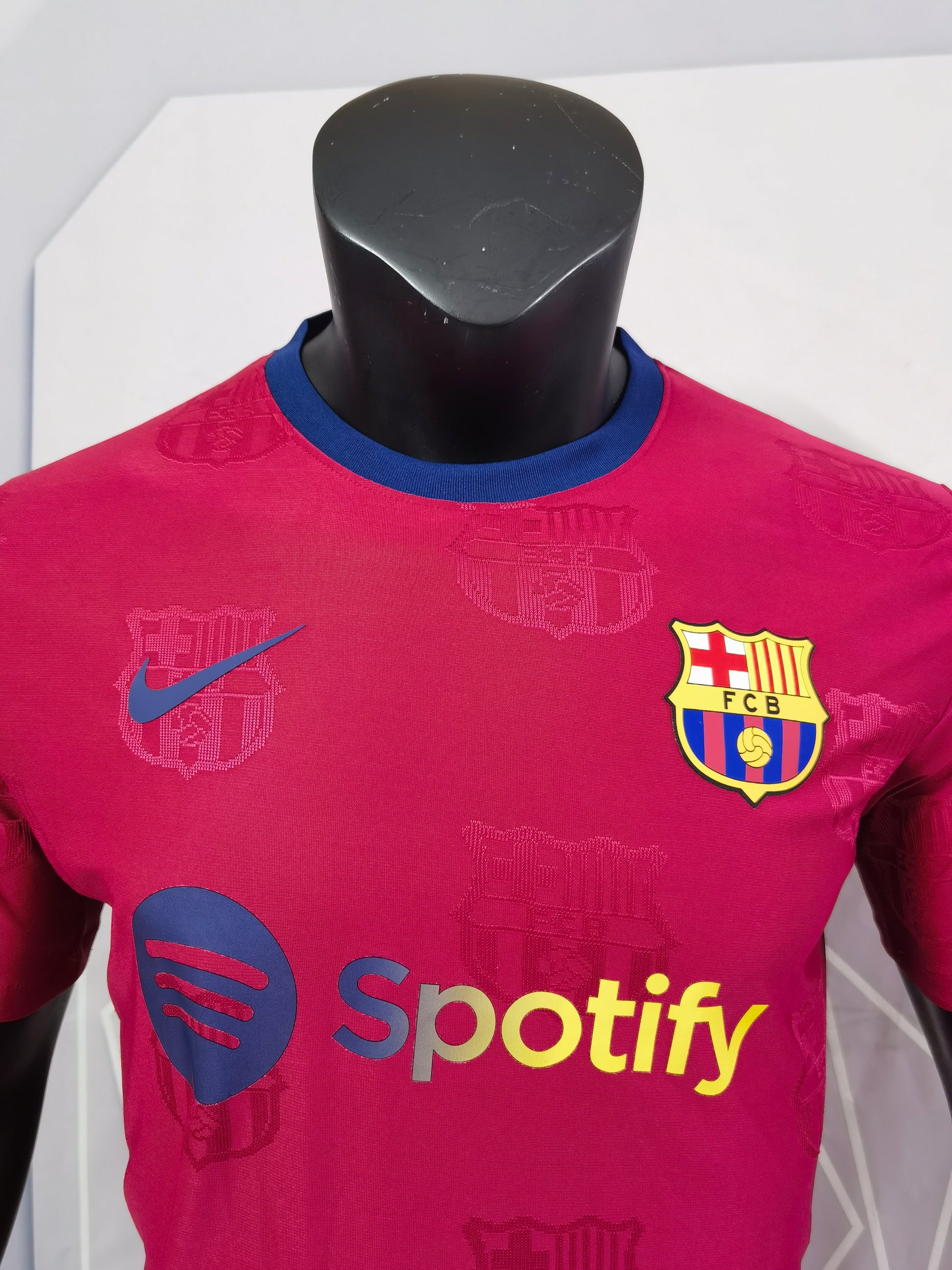 Barcelona Red Special Edition Custom Edition Soccer Jersey