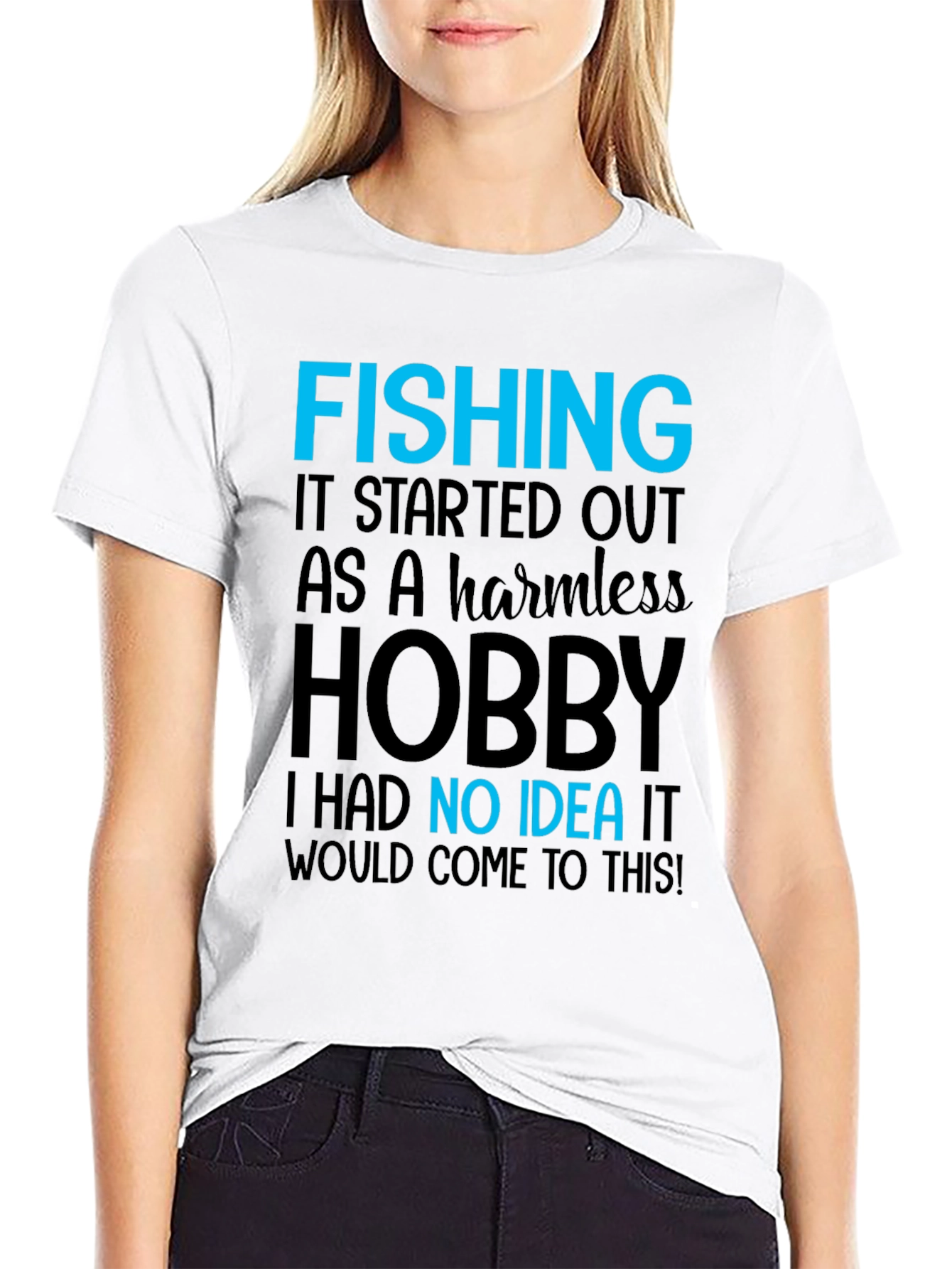 Fishing Hobby T-Shirt - Humorous Design