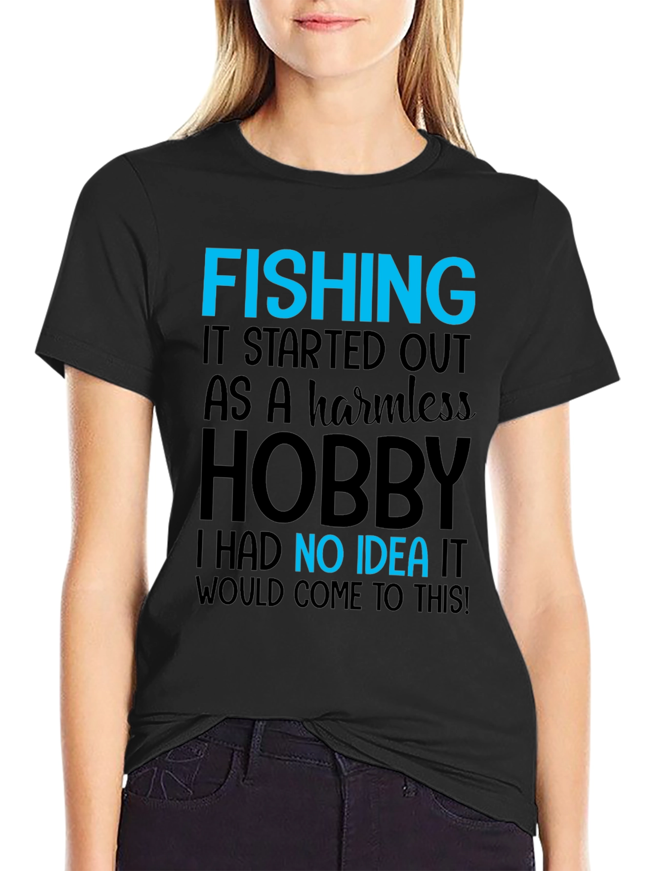 Fishing Hobby T-Shirt - Humorous Design