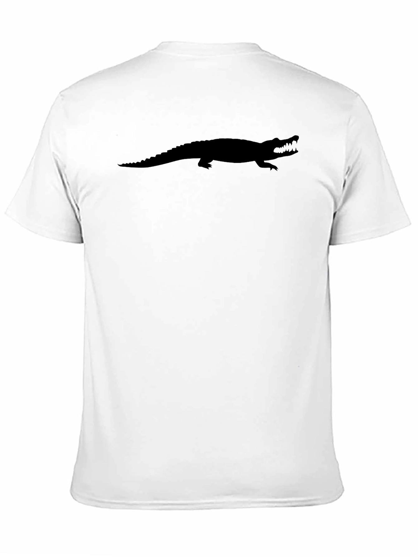 Black Alligator Graphic Tee - Mens Fashion
