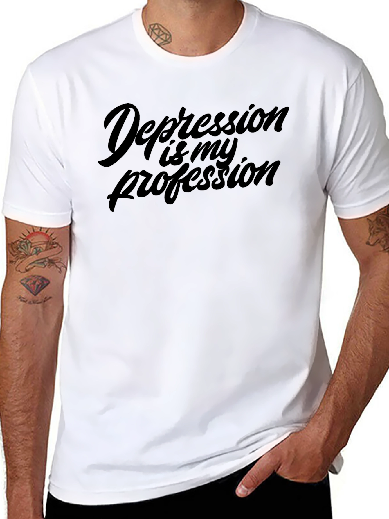 Depression is My Profession Graphic Tee