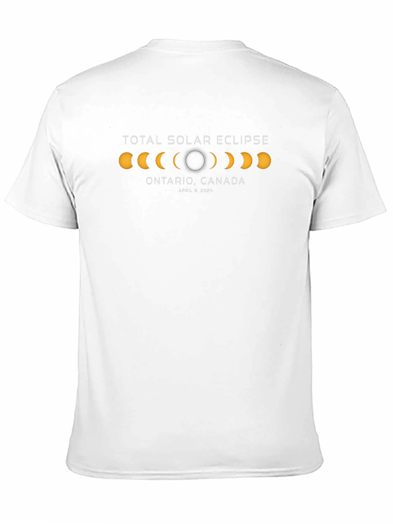 Total Solar Eclipse Ontario Canada April 8 2024 T-Shirt