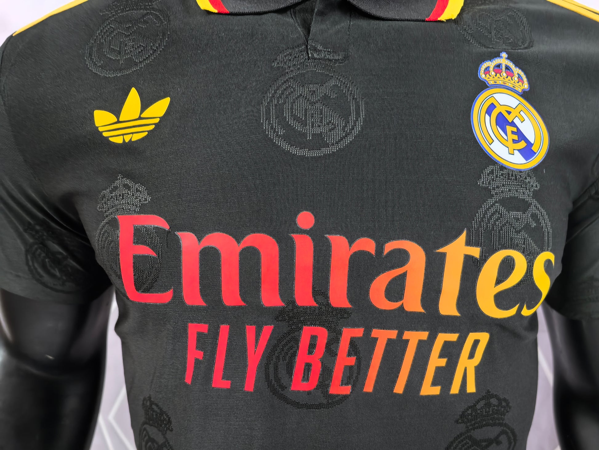 Real Madrid Black Special Edition Custom Edition Jersey