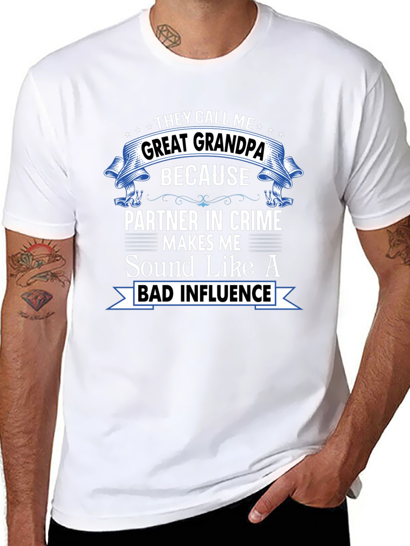 Great Grandpa Partner in Crime T-Shirt