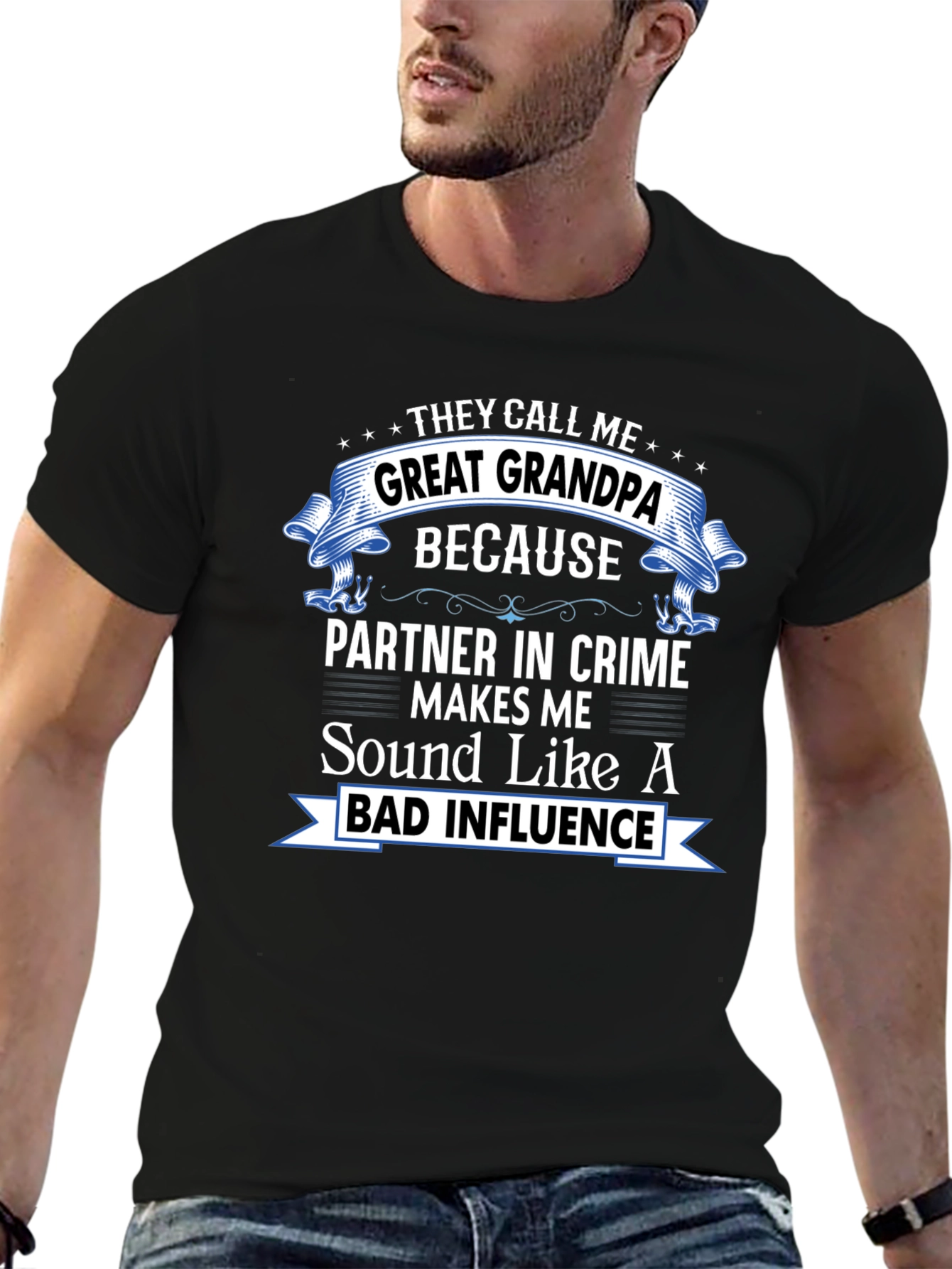 Great Grandpa Partner in Crime T-Shirt