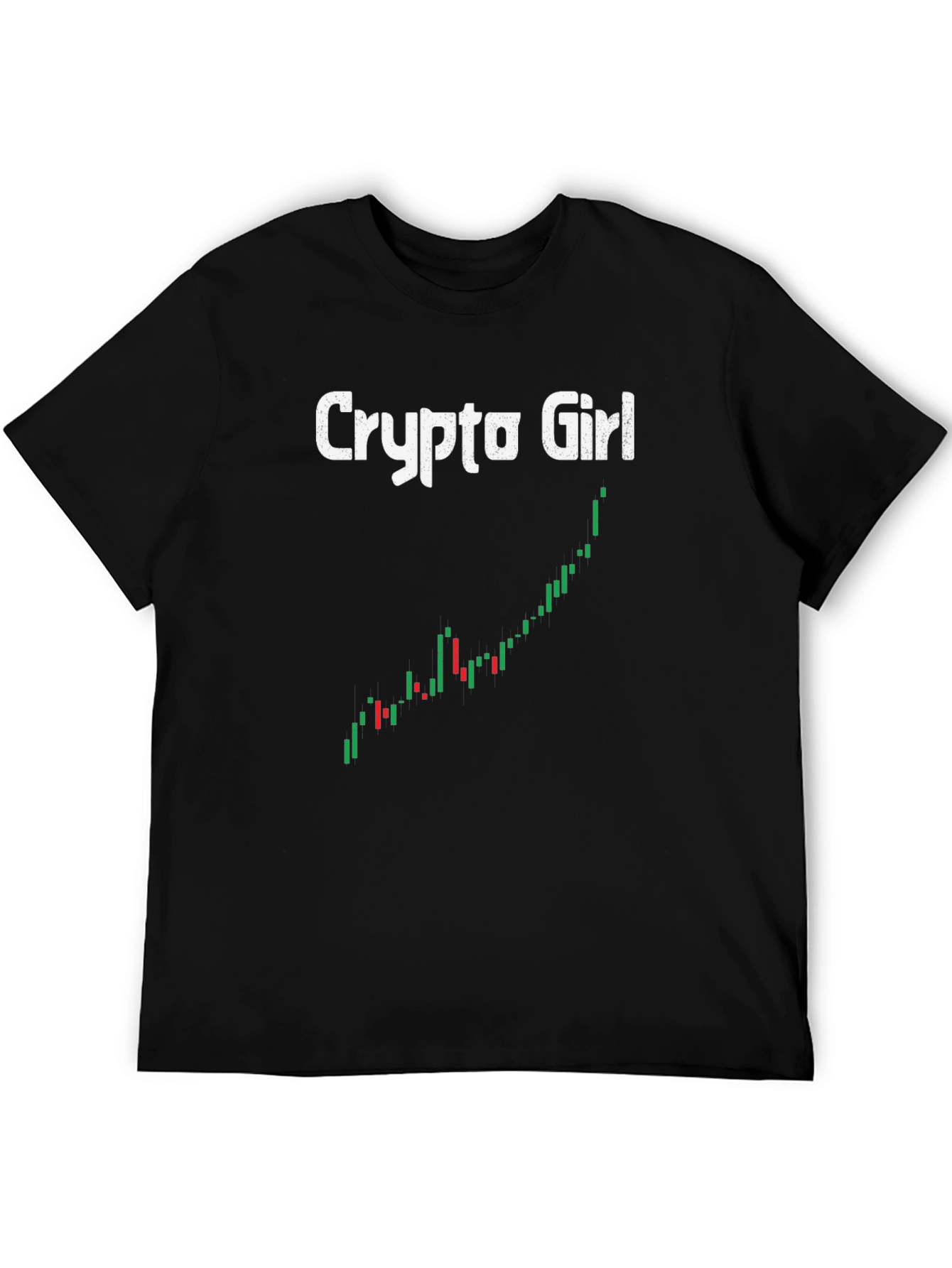 Crypto Girl Chart T-Shirt