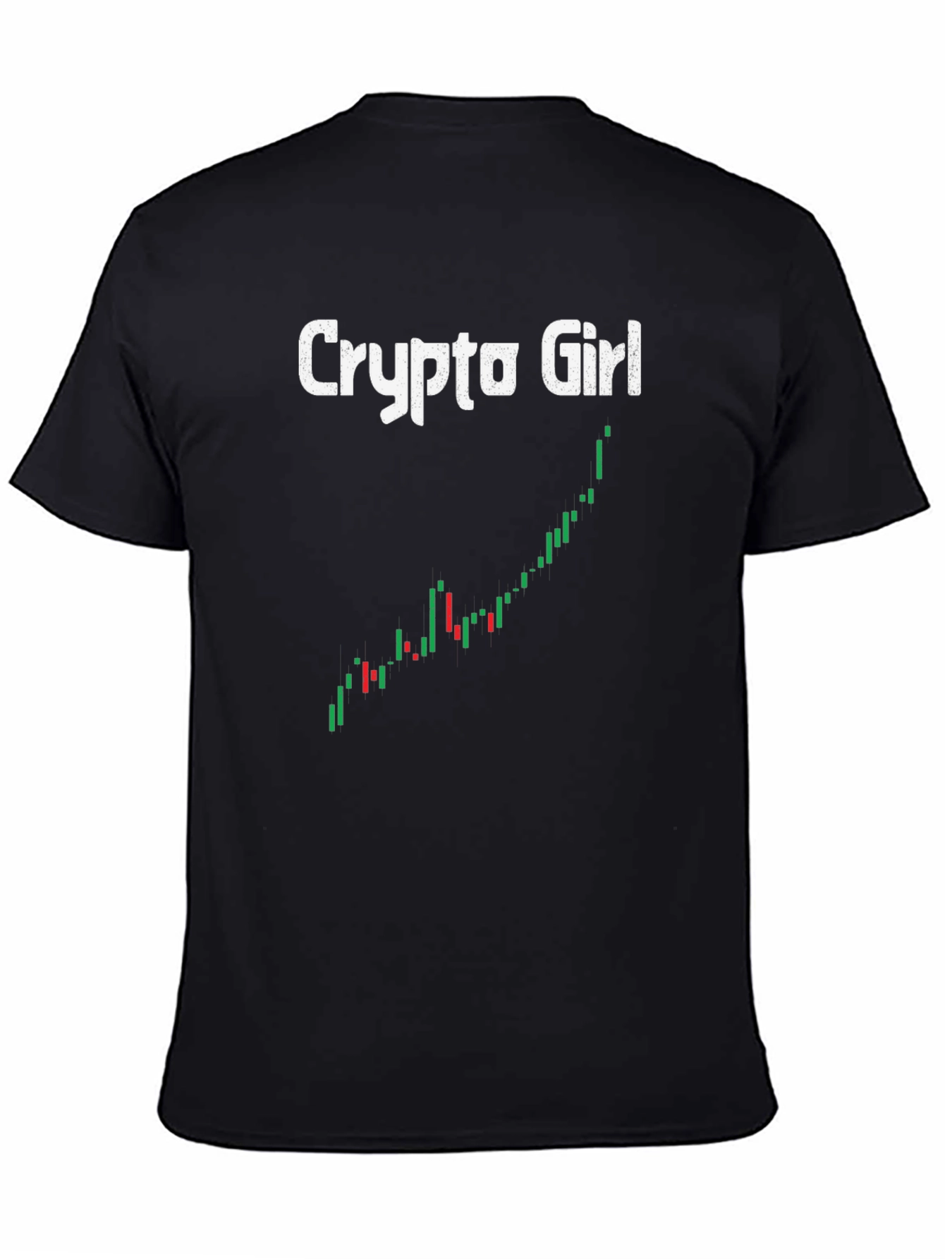 Crypto Girl Chart T-Shirt