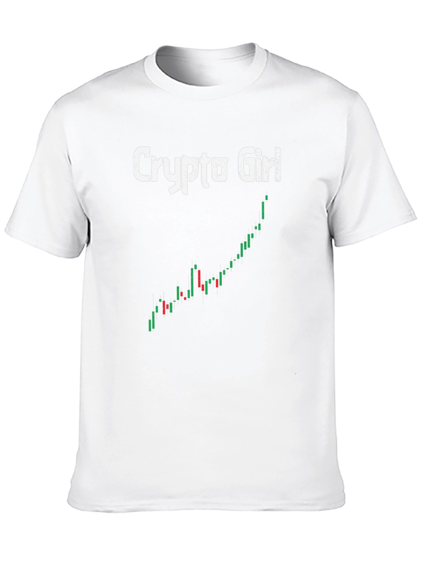 Crypto Girl Chart T-Shirt