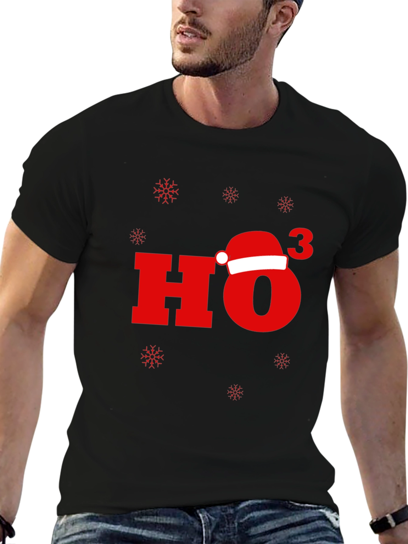 Festive Ho Ho Ho Christmas T-Shirt