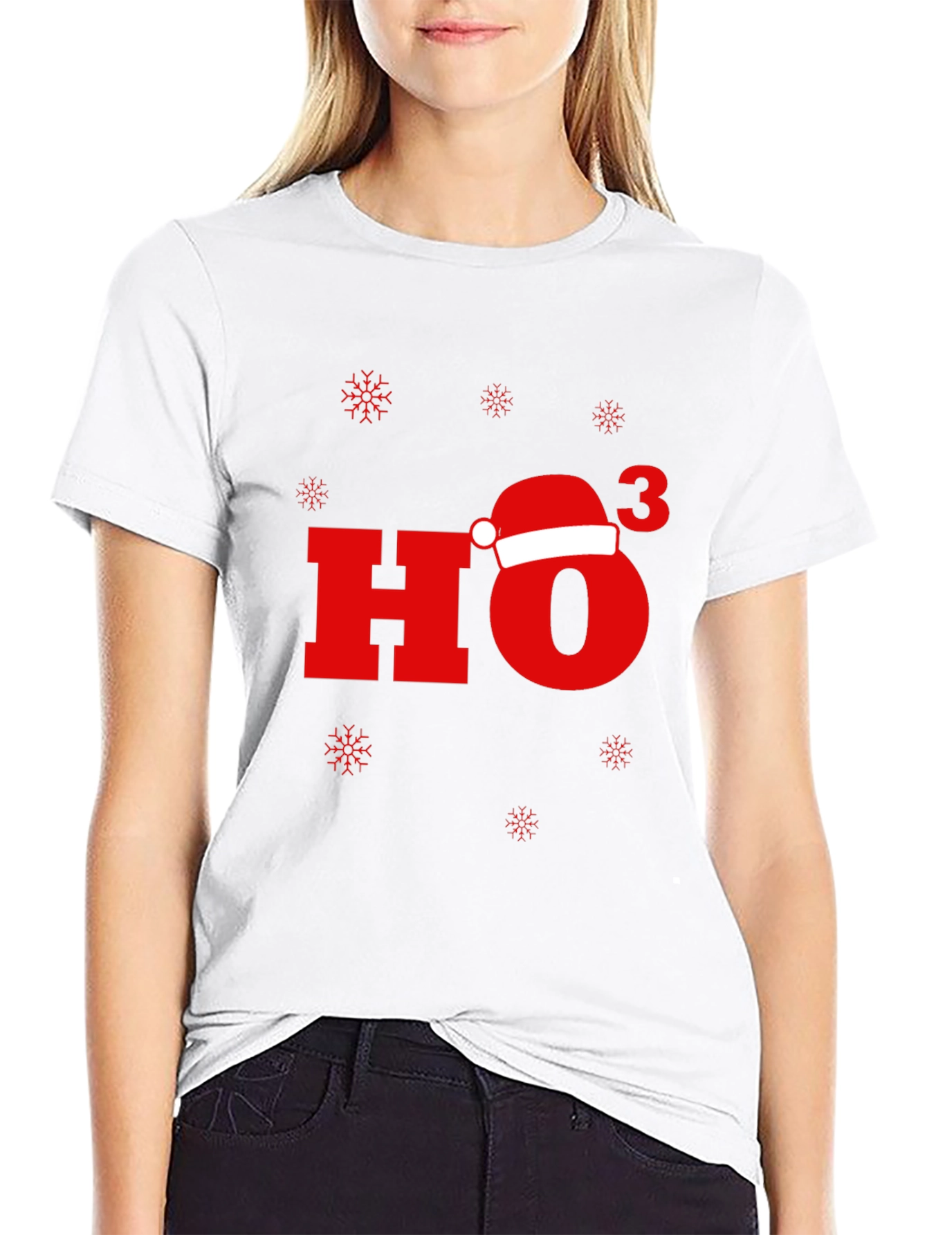 Festive Ho Ho Ho Christmas T-Shirt
