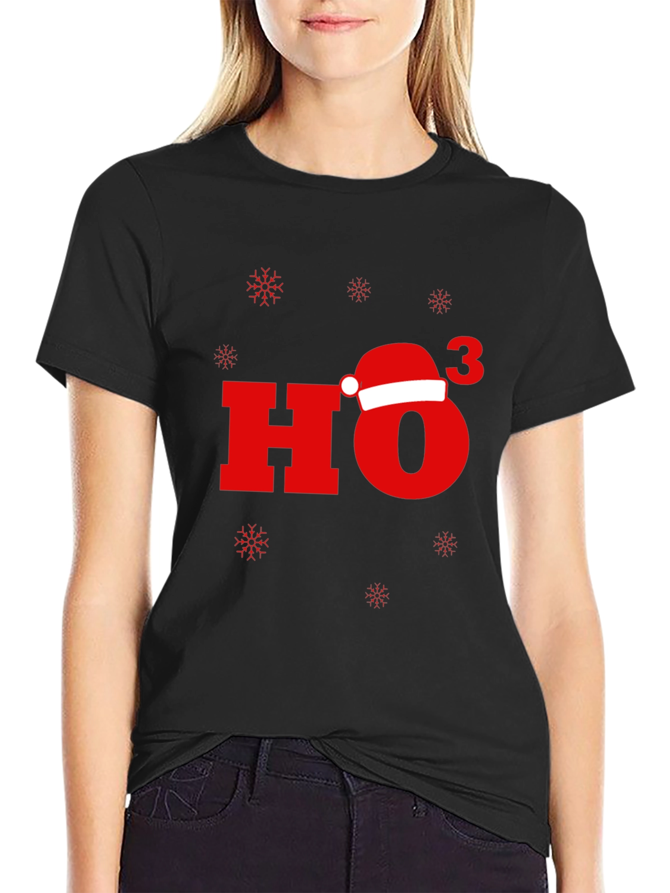 Festive Ho Ho Ho Christmas T-Shirt