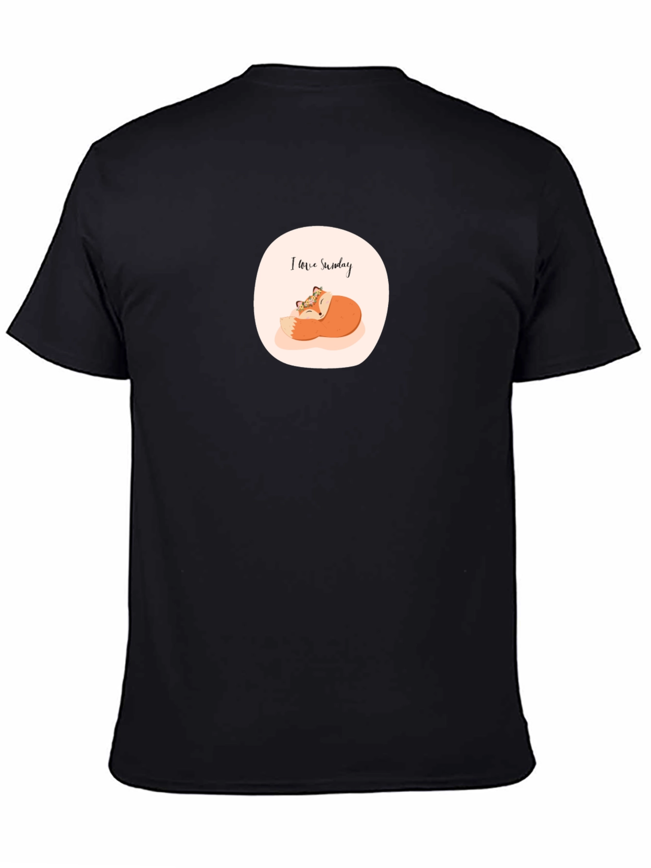 Cute I Love Sunday Fox T-Shirt