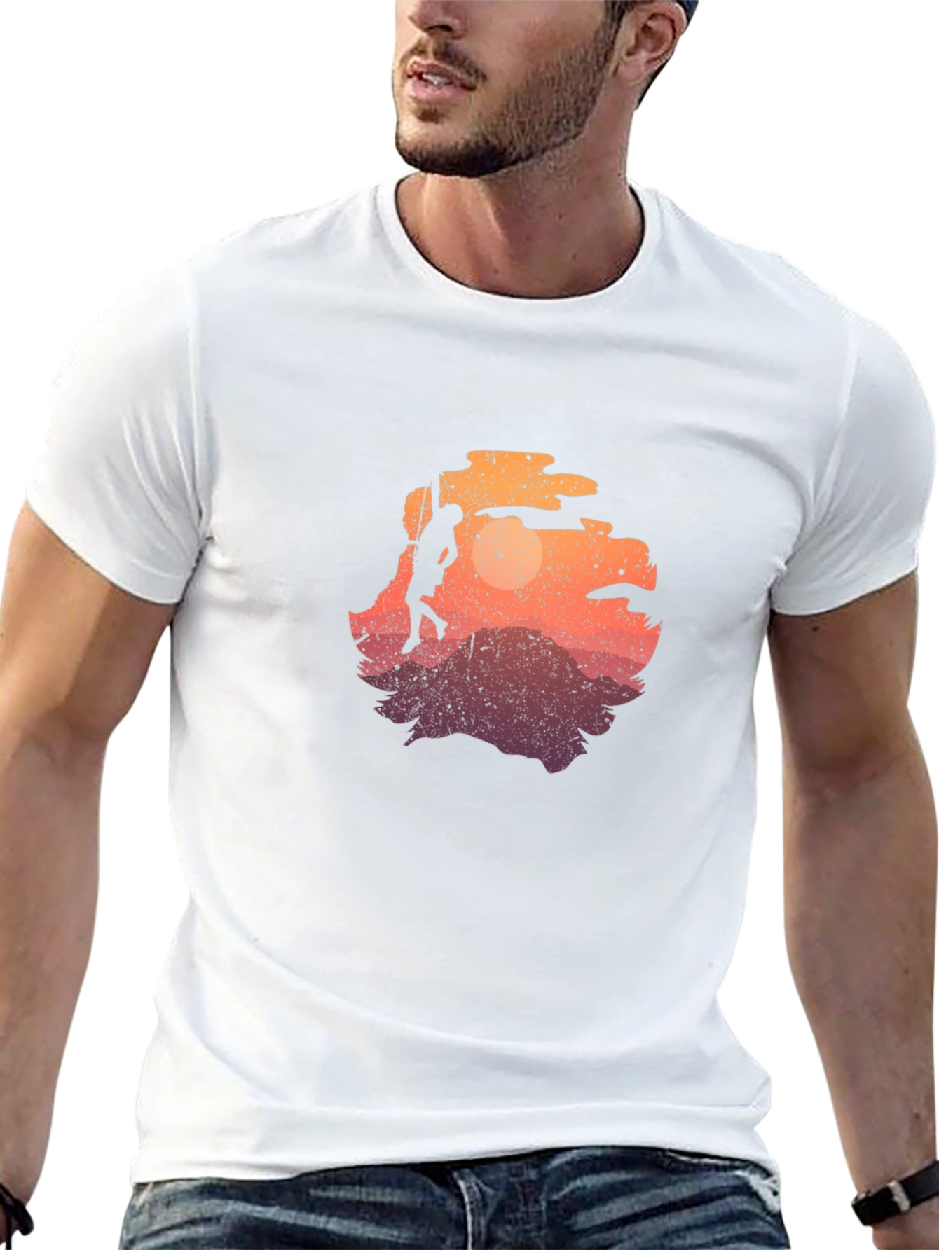 Climbing Sunset Graphic Tee - Adventure Ready