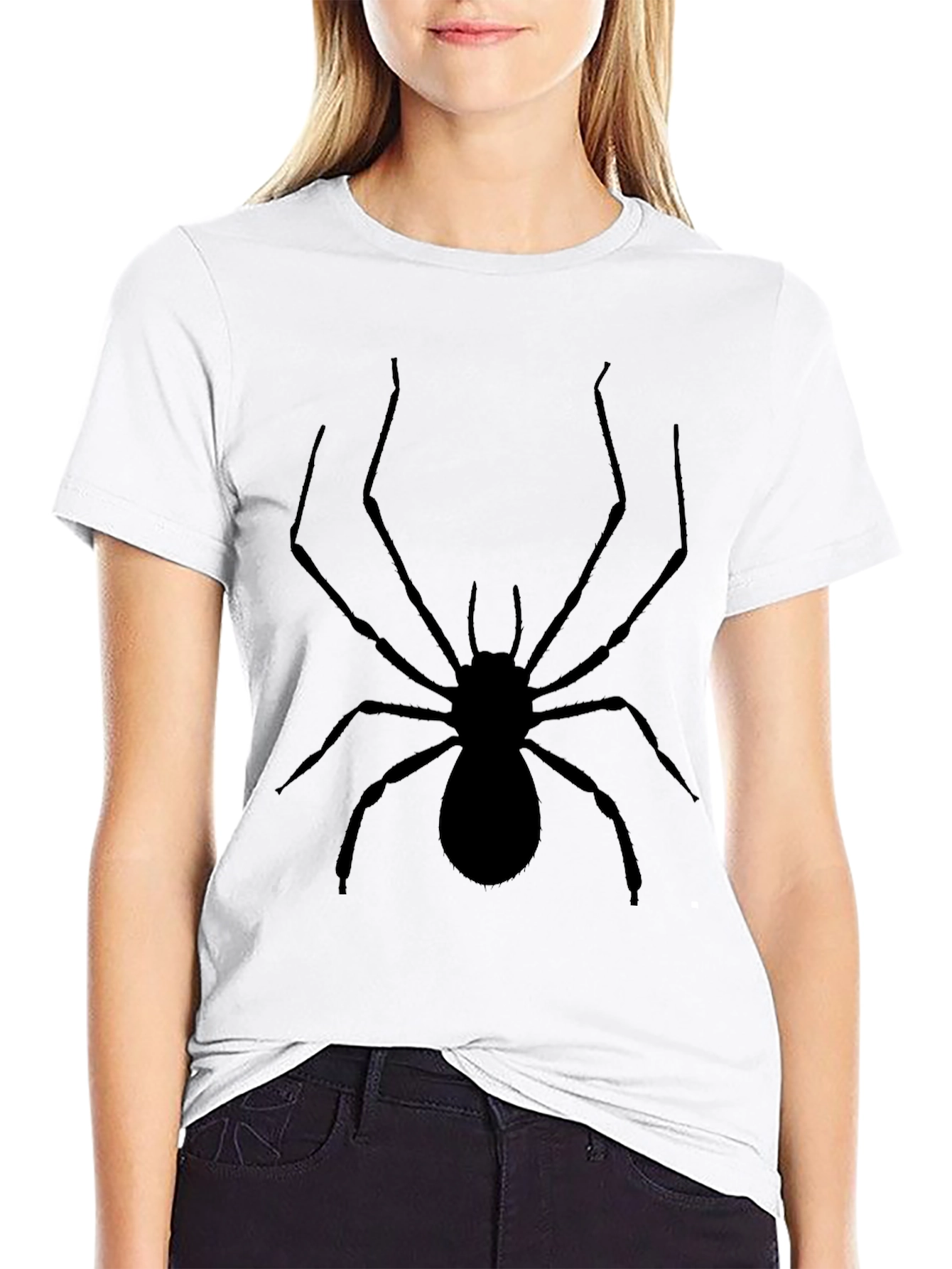 Black Spider Graphic T-Shirt