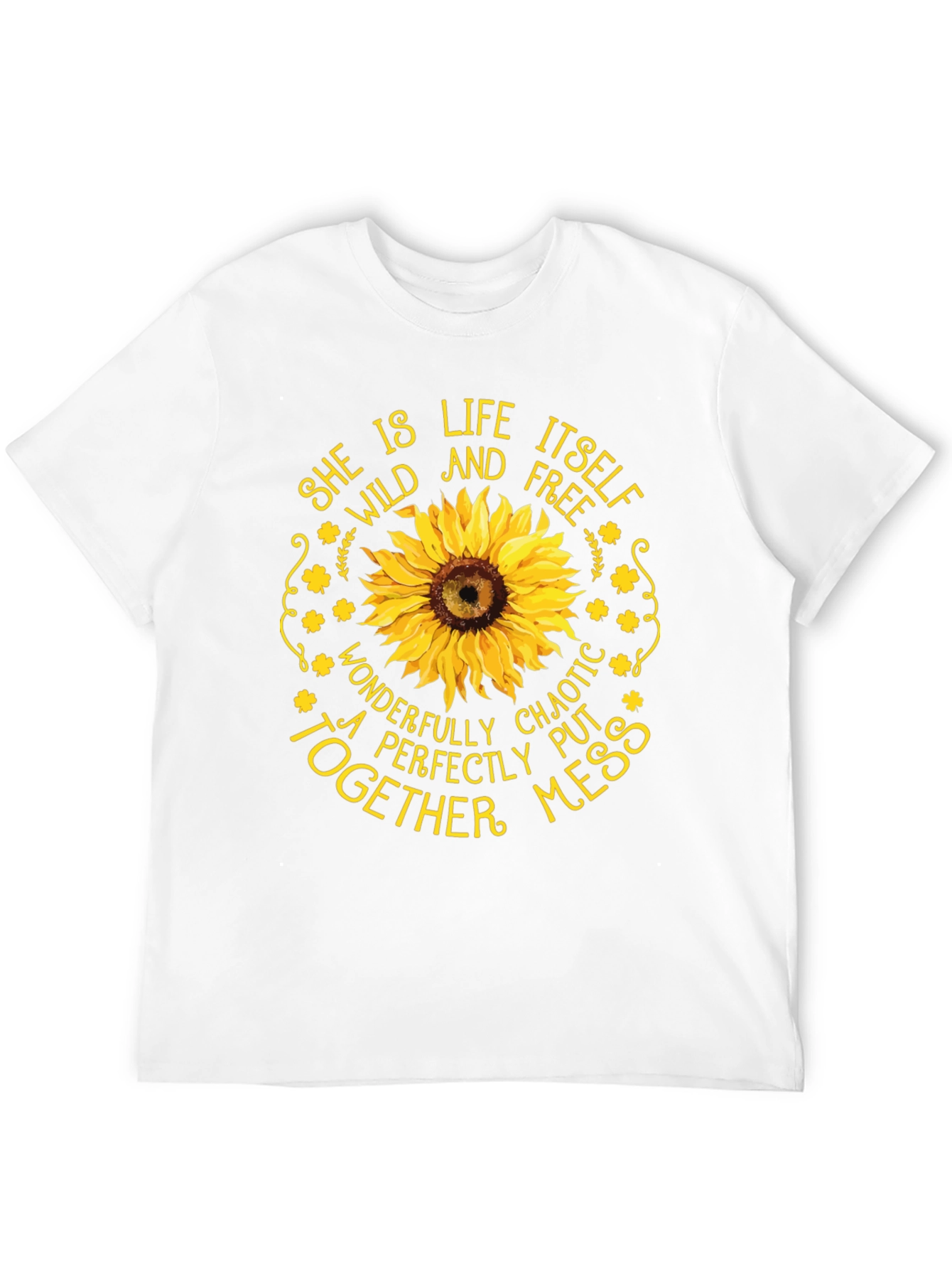 She is Life Sunflower Graphic T-Shirt